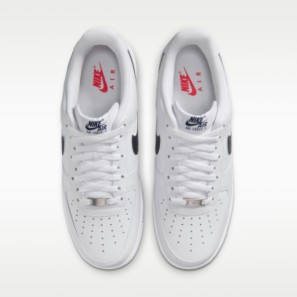 Nike Air Force 1 '07 LV8 "ΗΠΑ" - Λευκό/University Red/University Red/Midnight Navy - 4