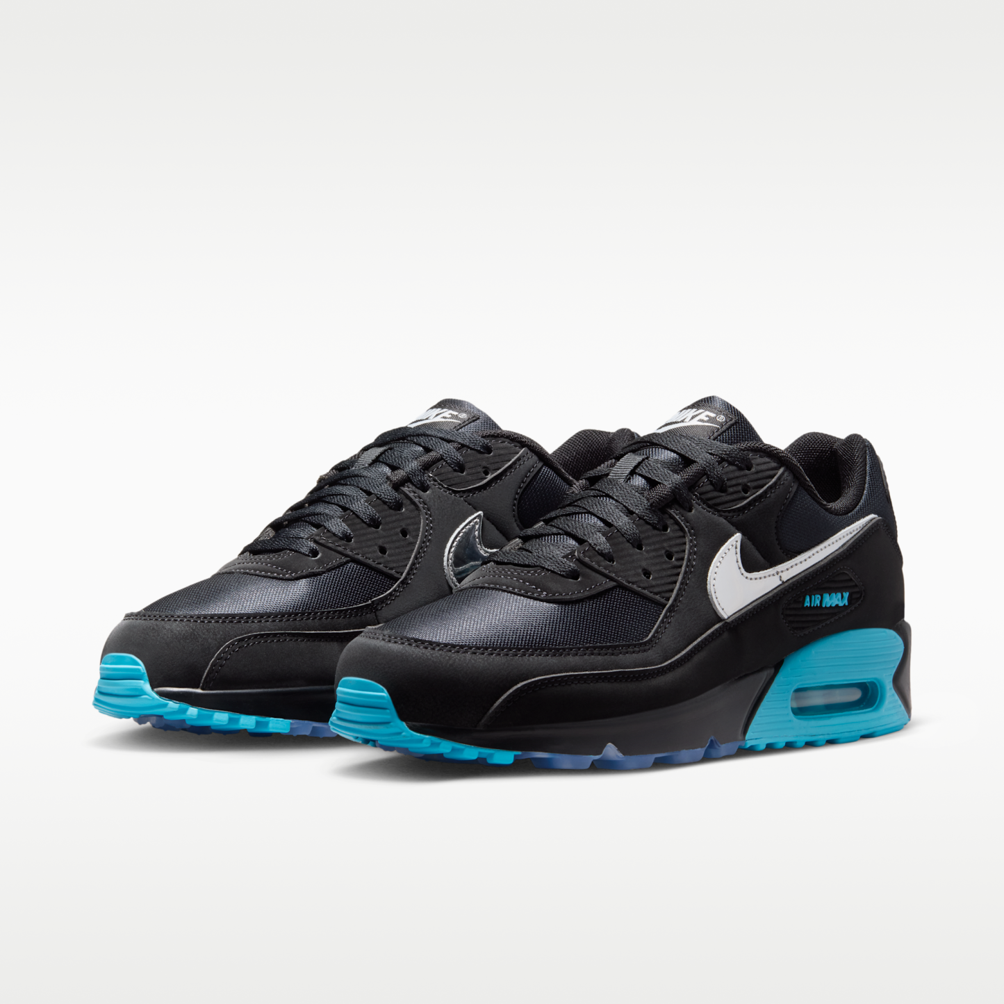 Nike Air Max 90 Premium "Scorpion" - Μαύρο/Gamma Blue/Ice/Chrome - 5