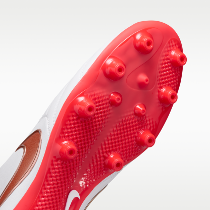 Nike Tiempo Ligera Pro - Λευκό/Bright Crimson/Blur (IO9609-100) - 7
