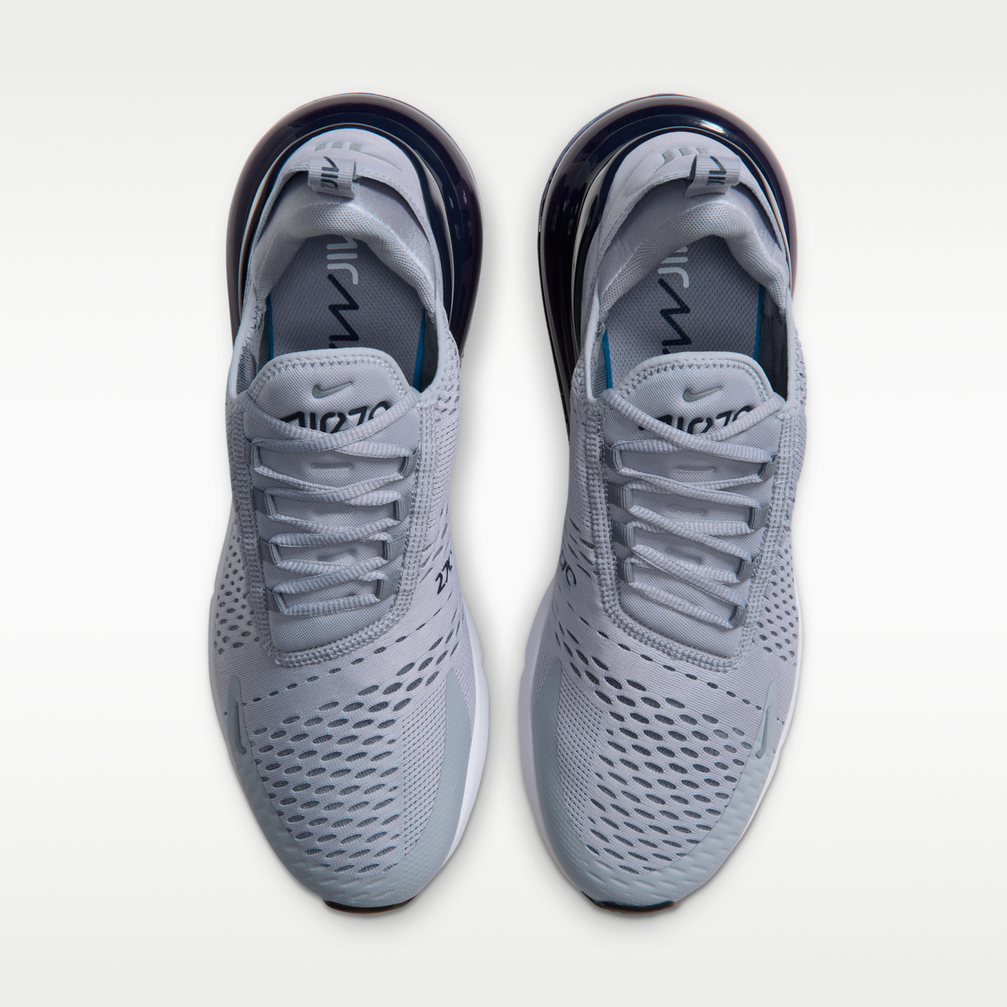Nike Air Max 270 - Wolf Grey/Cool Grey/Λευκό/Obsidian - 4