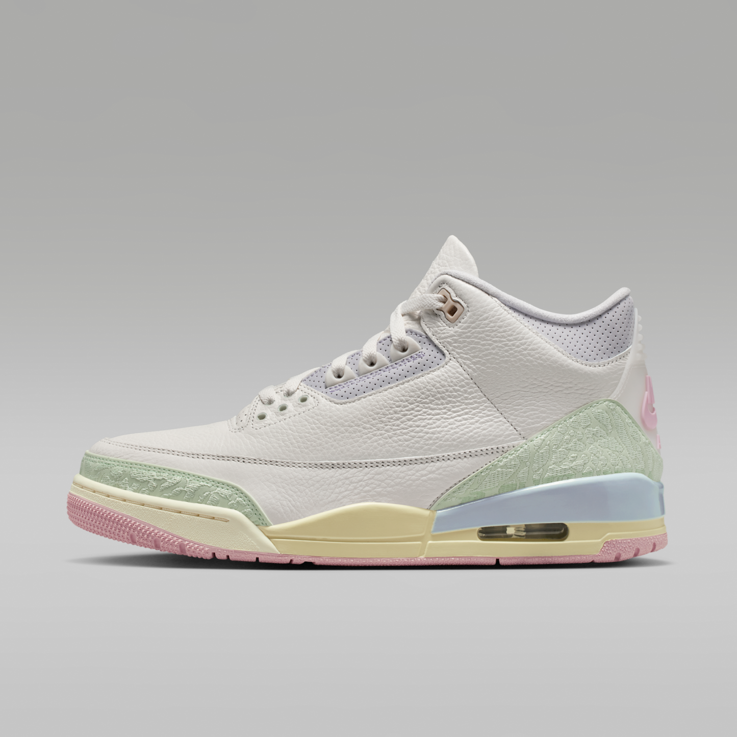 Air Jordan 3 "World's Best" - Sail/Aura/Iced Carmine/Jade Aura - 1