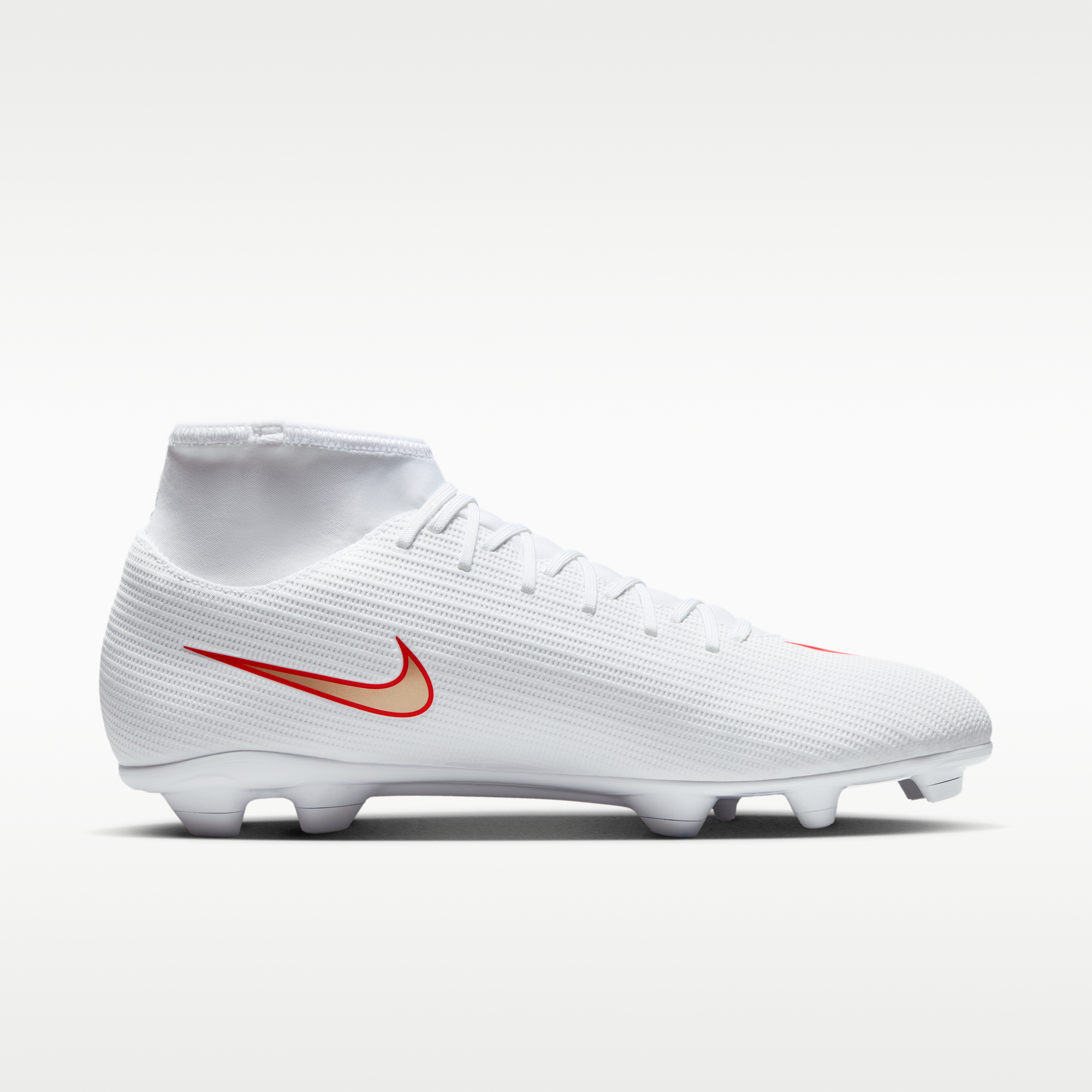 Nike Mercurial Superfly 11 Club - Λευκό/Bright Crimson/Blur (IM0358-100) - 3