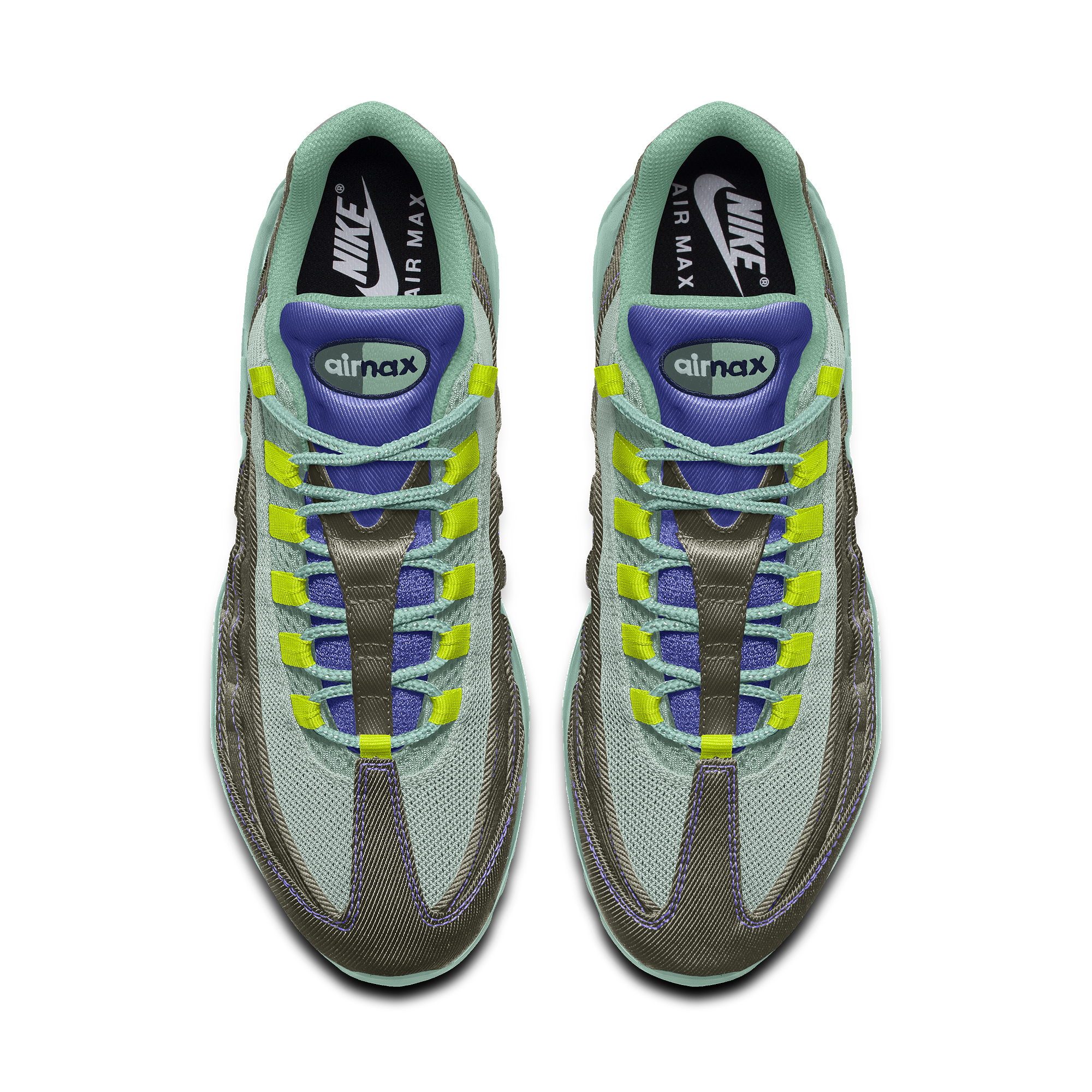 Nike Air Max 95 By You - Πολύχρωμο/Πολύχρωμο/Πολύχρωμο/Πολύχρωμο - 4