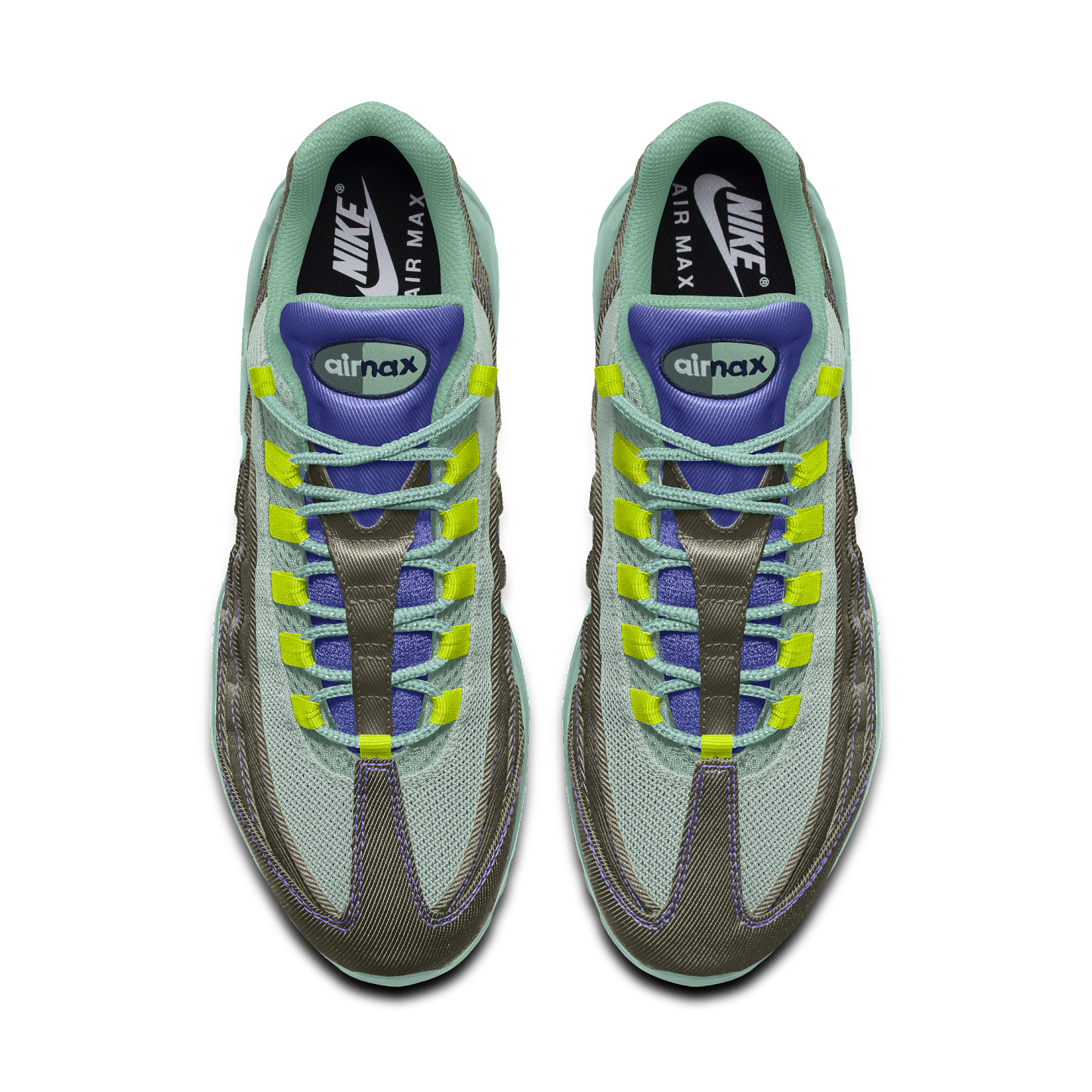 Nike Air Max 95 By You - Πολύχρωμο/Πολύχρωμο/Πολύχρωμο/Πολύχρωμο - 4
