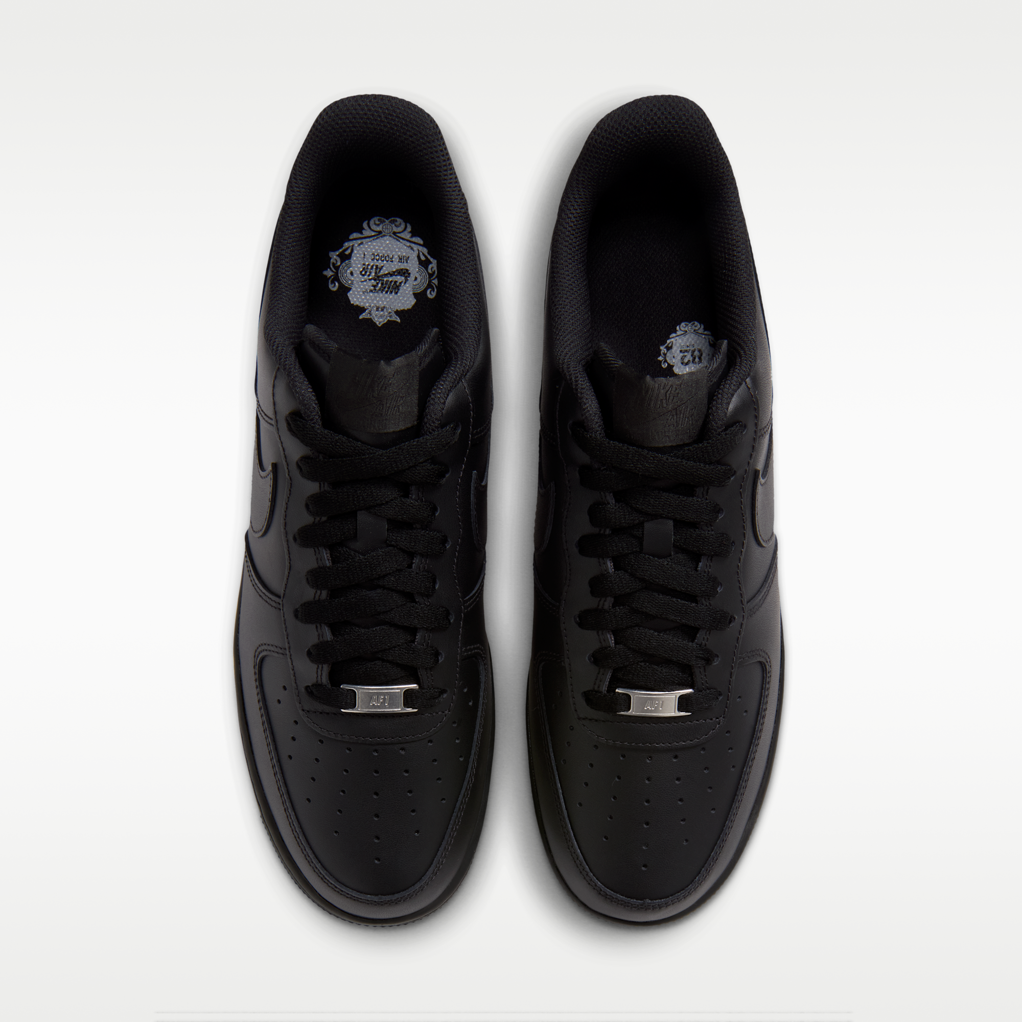 Nike Air Force 1 '07 - Μαύρο/Μαύρο - 4