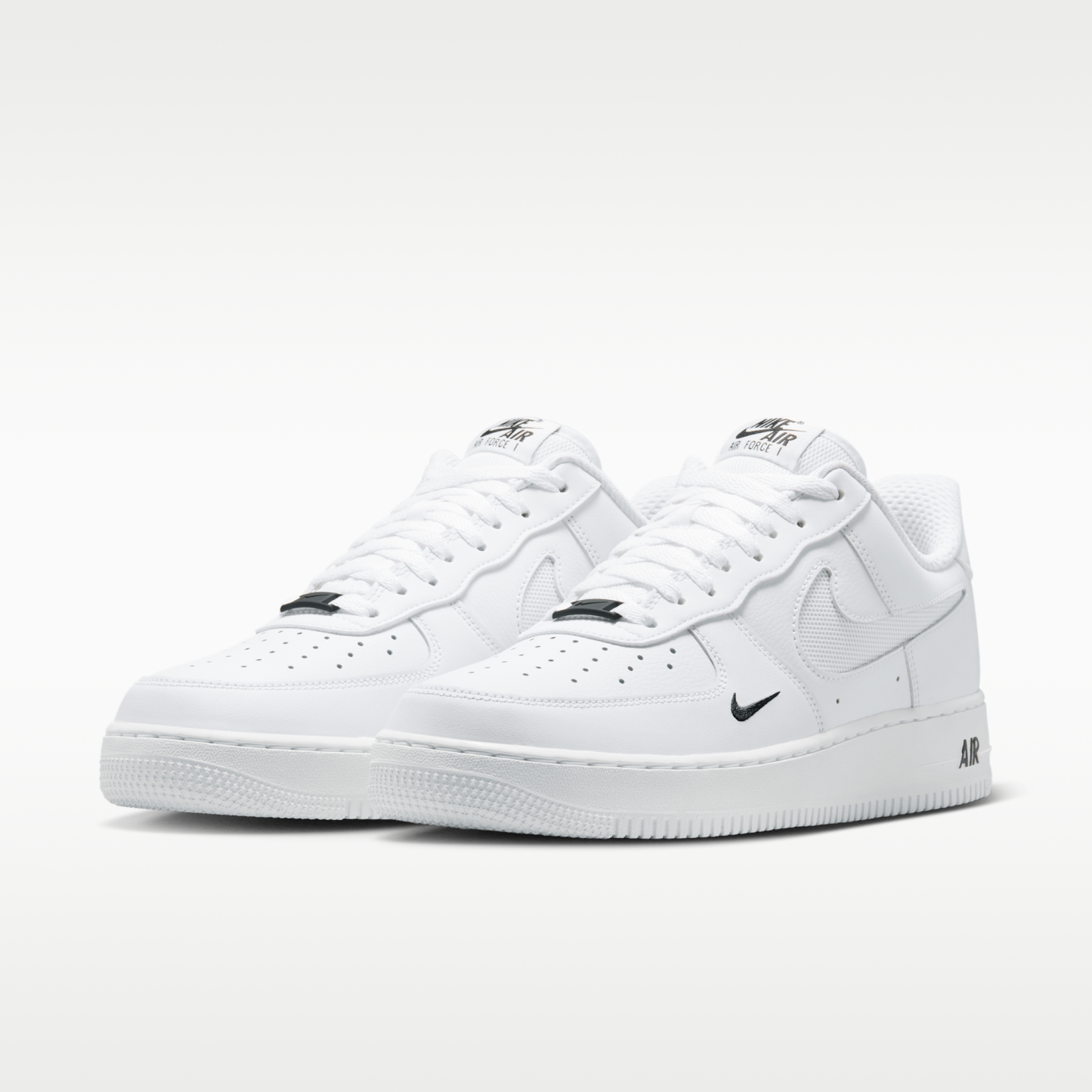 Nike Air Force 1 '07 LV8 - Λευκό/Μαύρο/Reflect Silver - 5