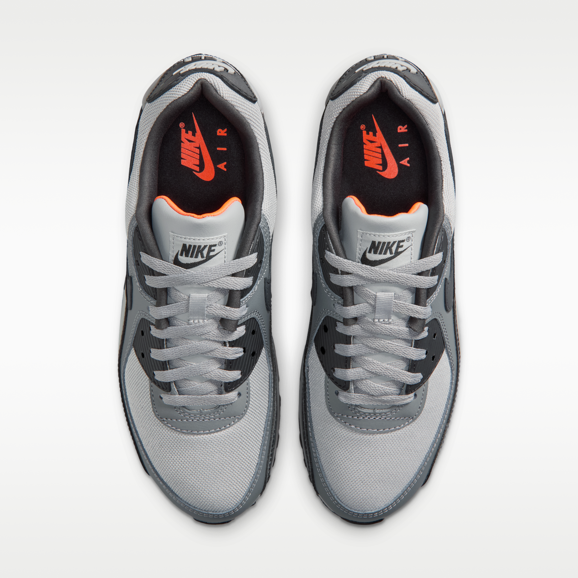 Nike Air Max 90 Premium - Πολύχρωμο/Πολύχρωμο/Hyper Crimson/Μαύρο - 4