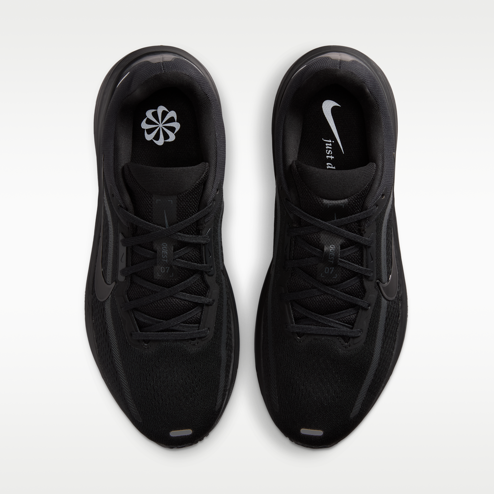 Nike Quest 7 - Μαύρο/Μαύρο/Anthracite/Μαύρο - 4