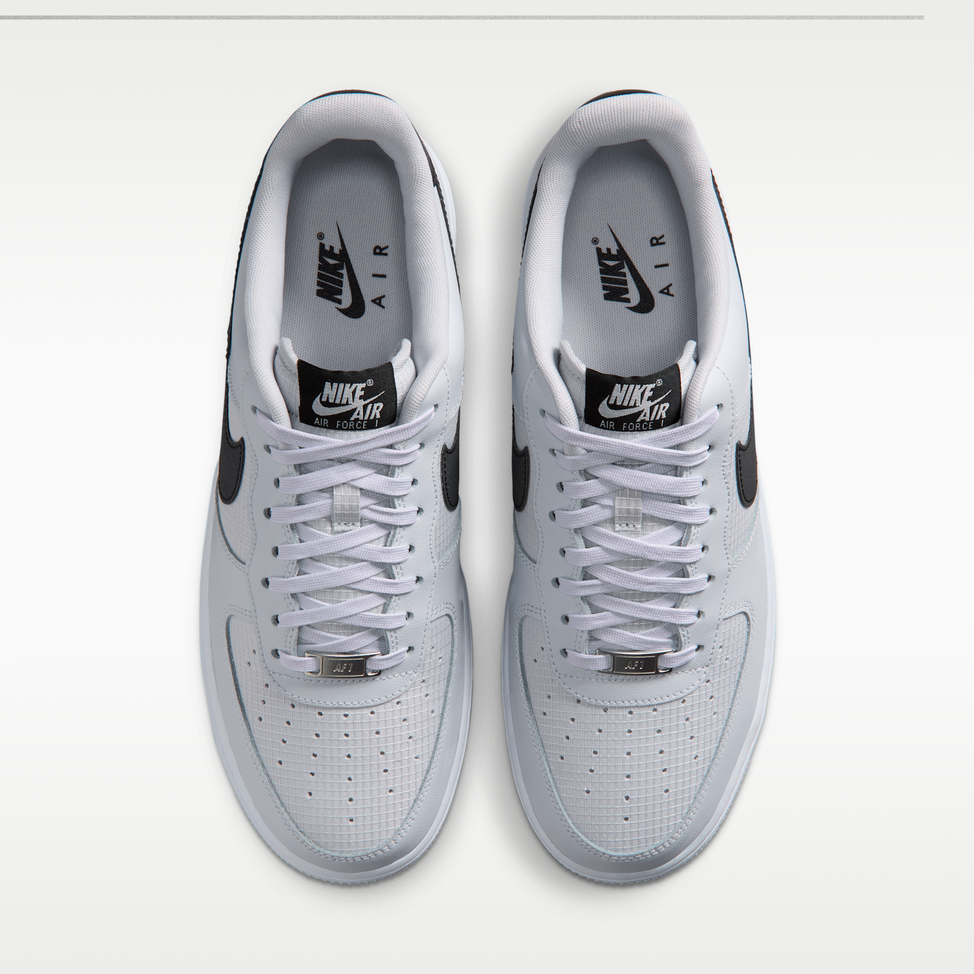 Nike Air Force 1 '07 LV8 - Geyser Grey/Λευκό/Μαύρο - 4