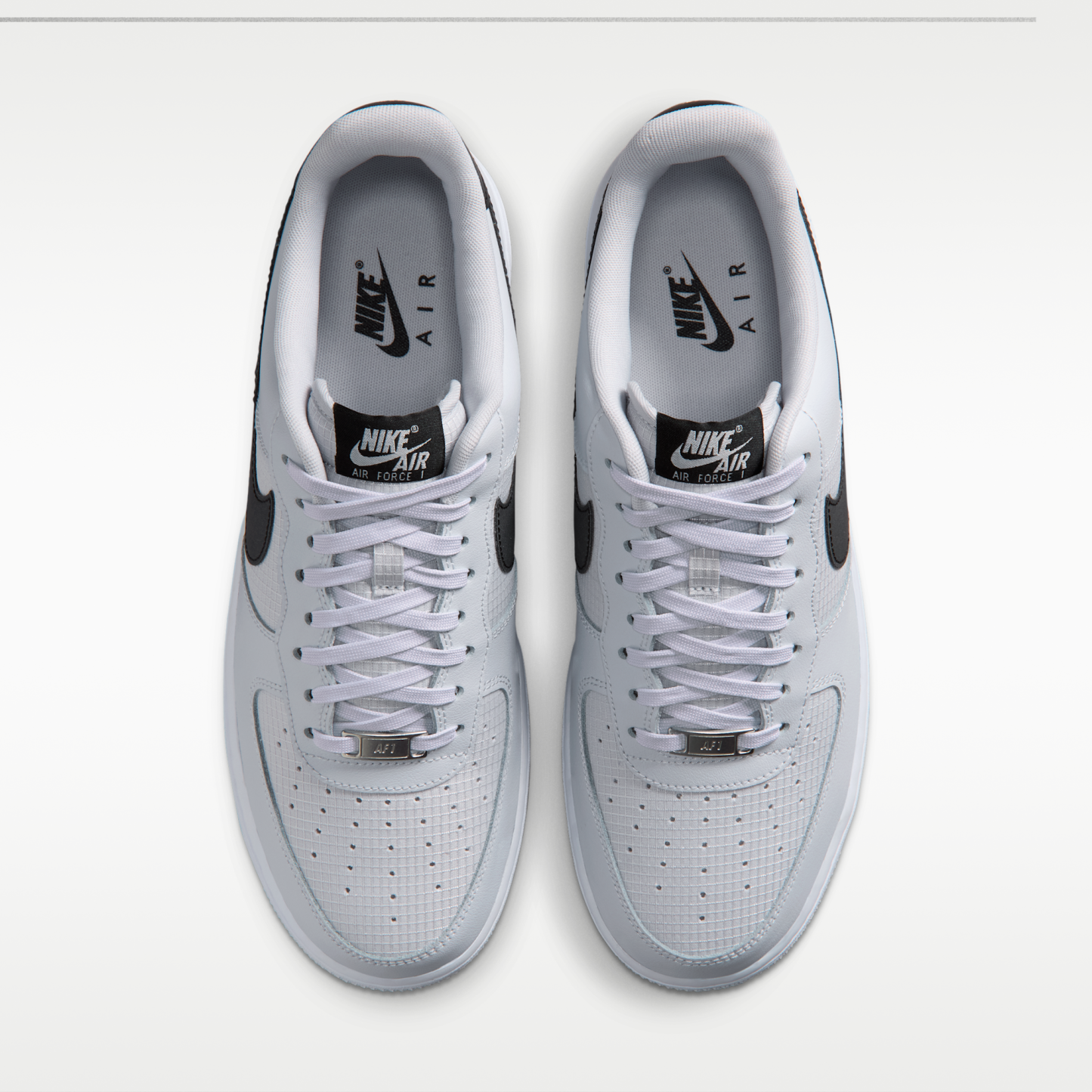Nike Air Force 1 '07 LV8 - Geyser Grey/Λευκό/Μαύρο - 4