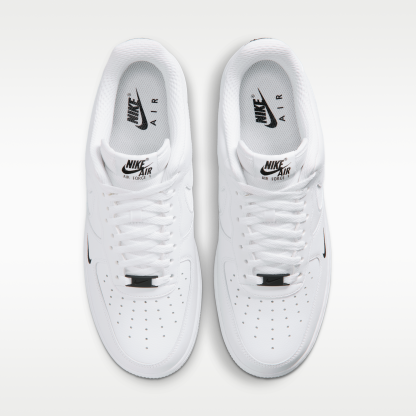 Nike Air Force 1 '07 LV8 - Λευκό/Μαύρο/Reflect Silver - 4