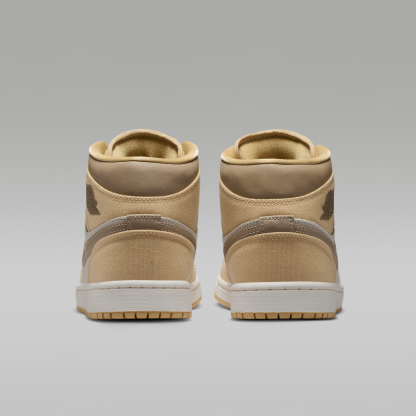 Air Jordan 1 Mid SE - Sesame/Sail/Coconut Milk/Khaki - 6