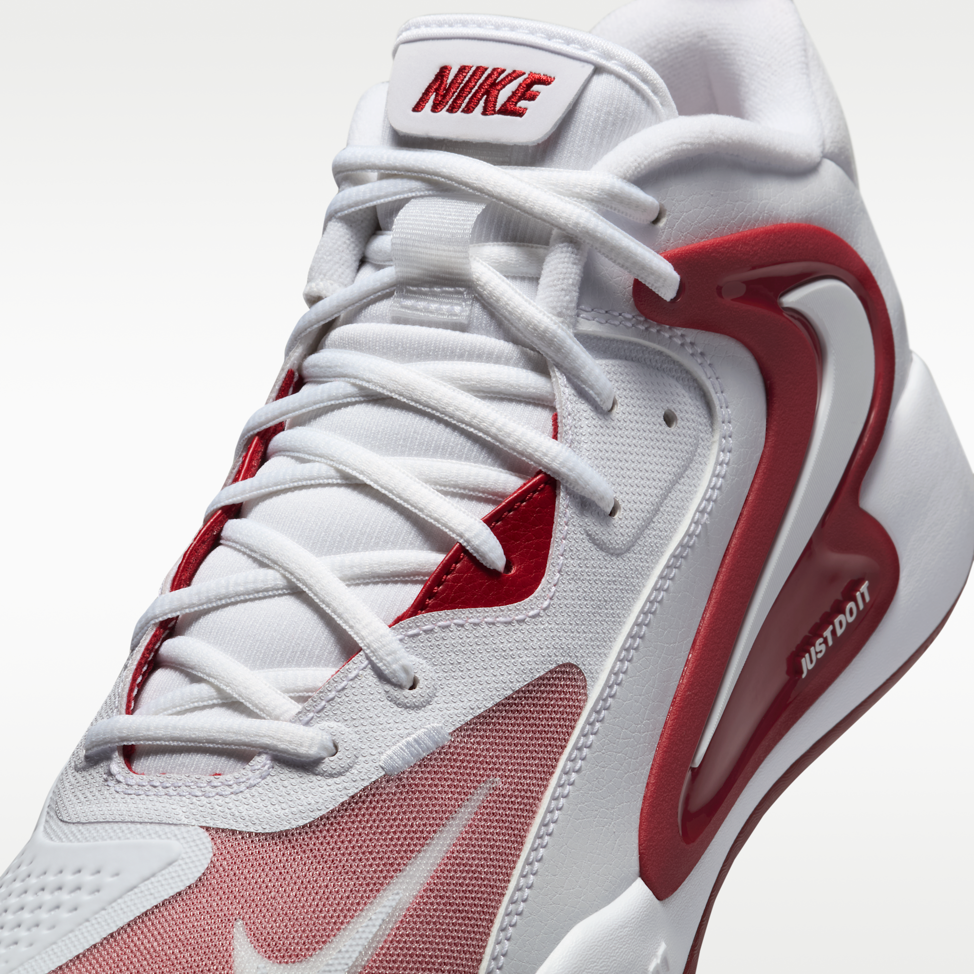 Nike HyperSet 2 - Λευκό/Team Crimson/Λευκό - 7