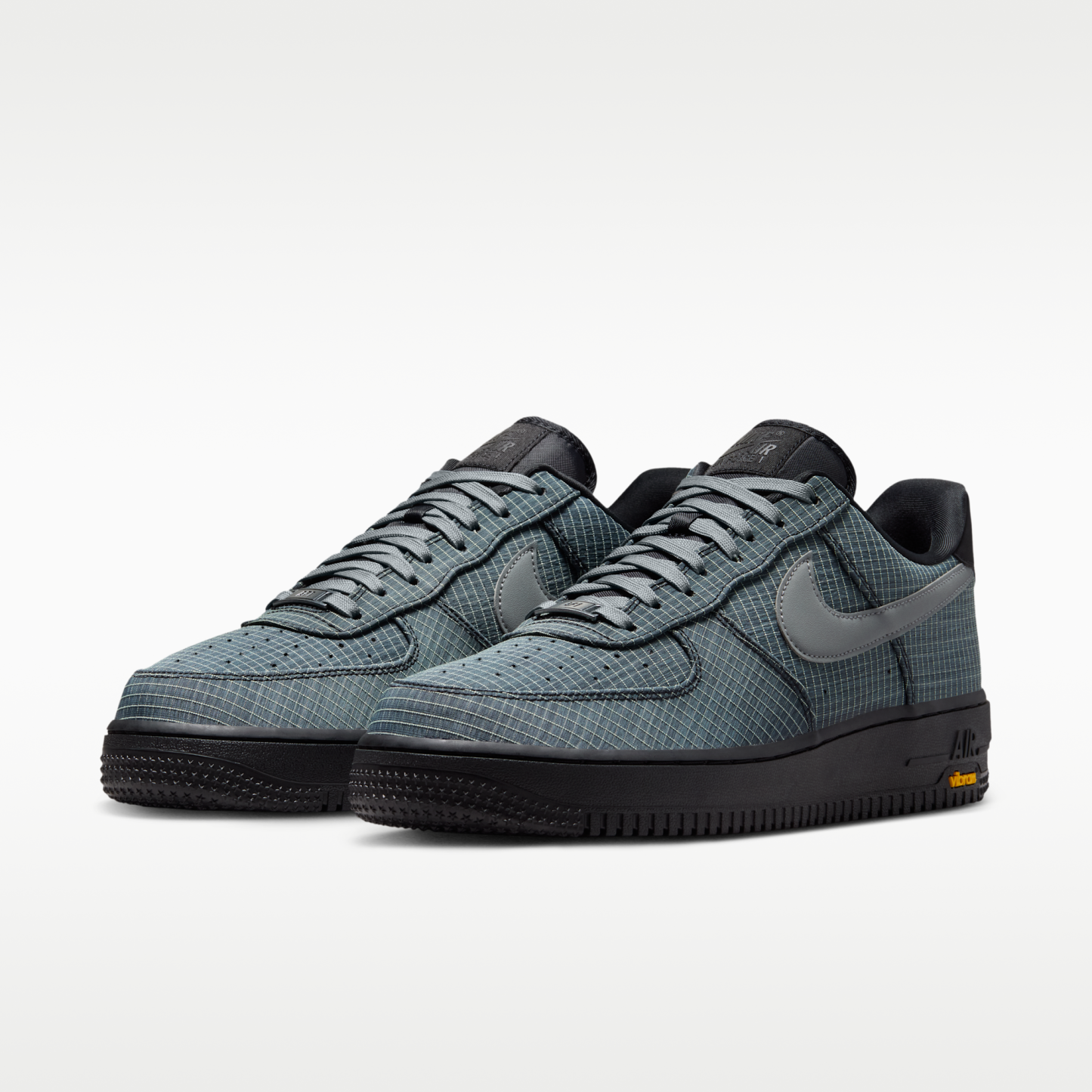 Nike Air Force 1 '07 LX Vibram - Μαύρο/Light Lemon Twist/Speed Yellow/Smoke Grey - 5