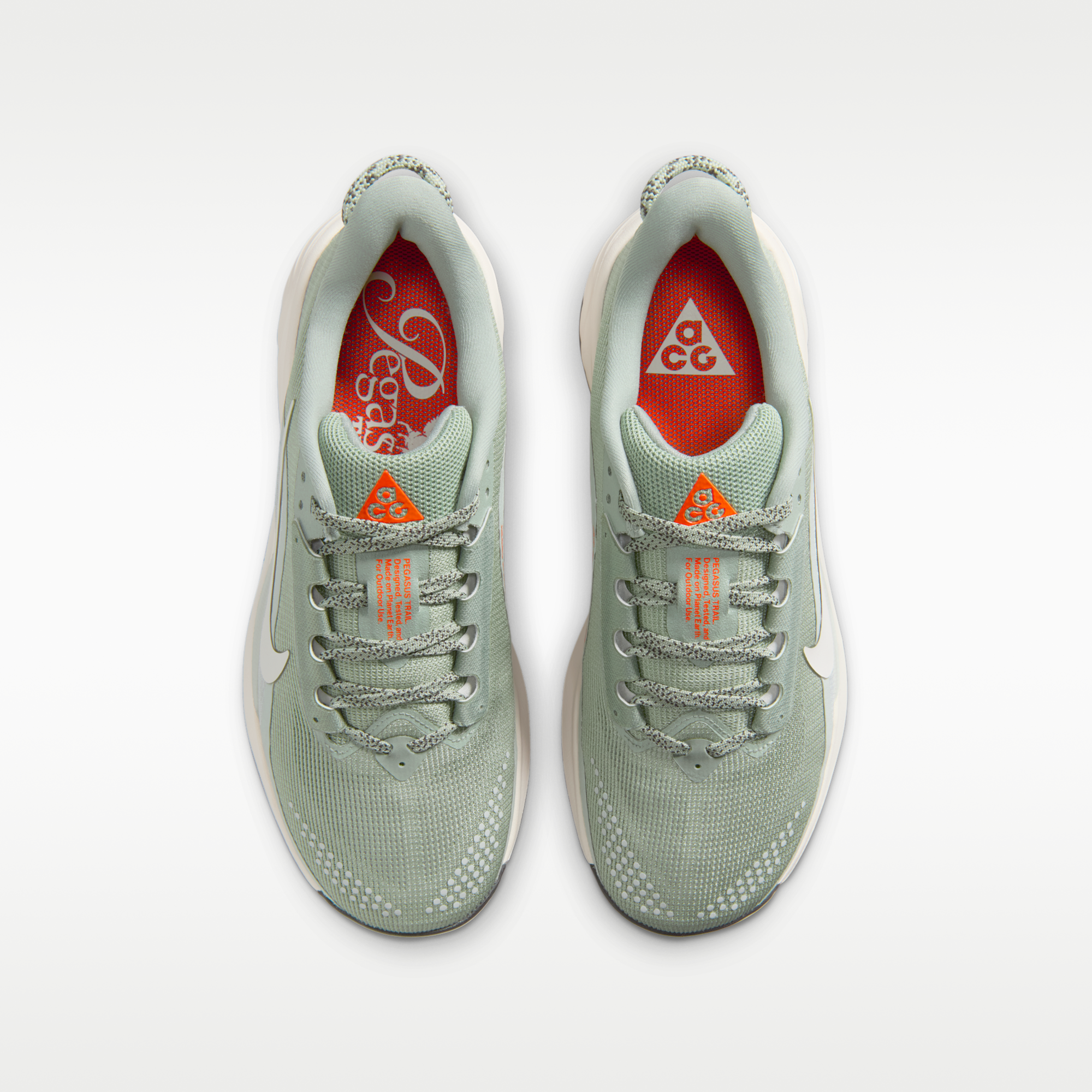 Nike ACG Pegasus Trail - Jade Horizon/Light Silver/Safety Orange/Phantom - 5