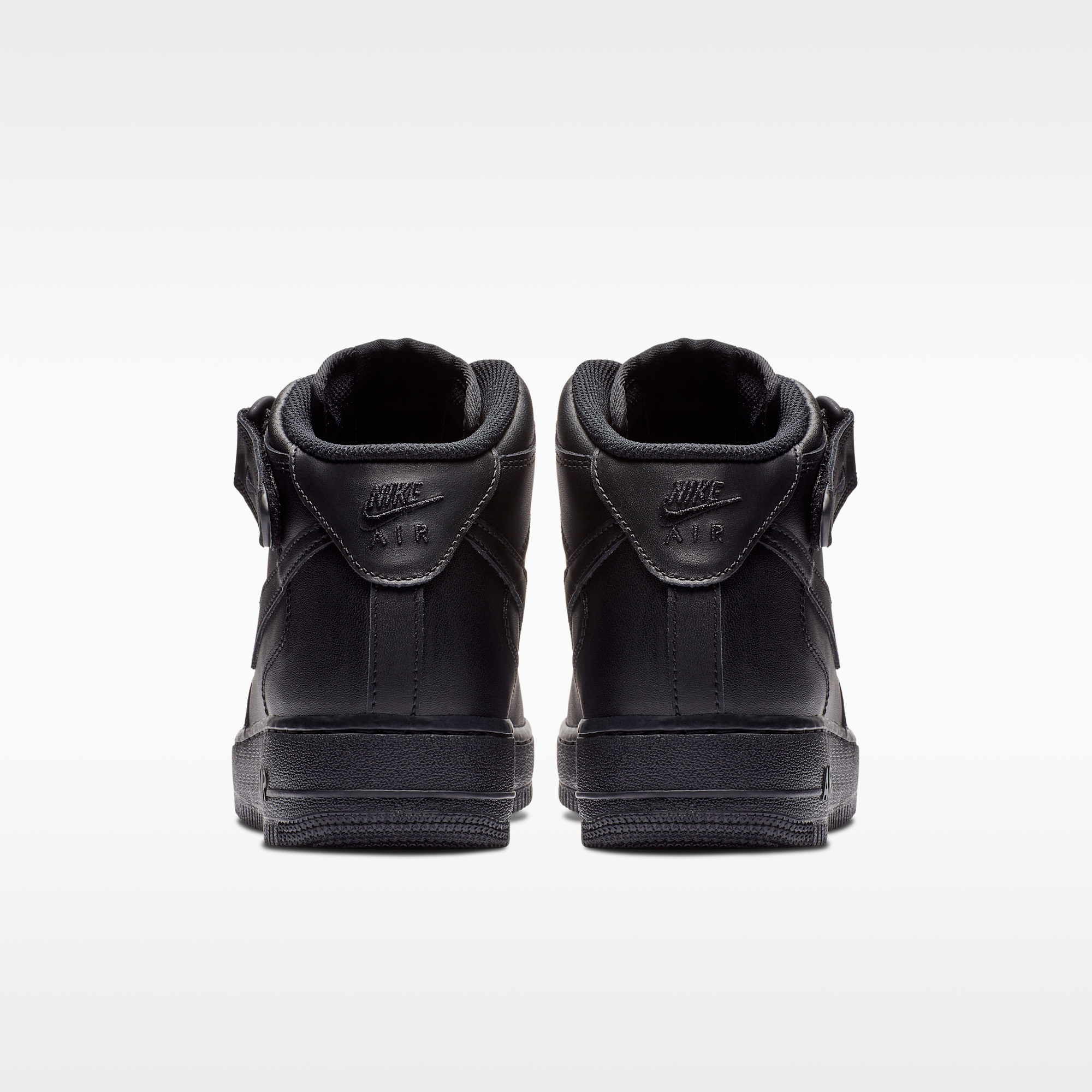 Nike Air Force 1 Mid '07 - Μαύρο/Μαύρο - 6