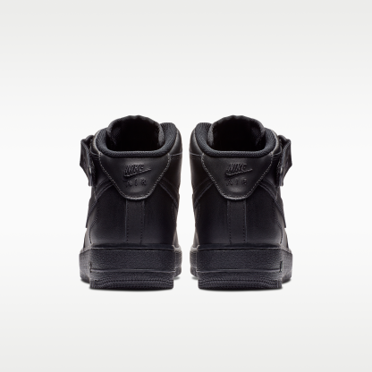 Nike Air Force 1 Mid '07 - Μαύρο/Μαύρο - 6