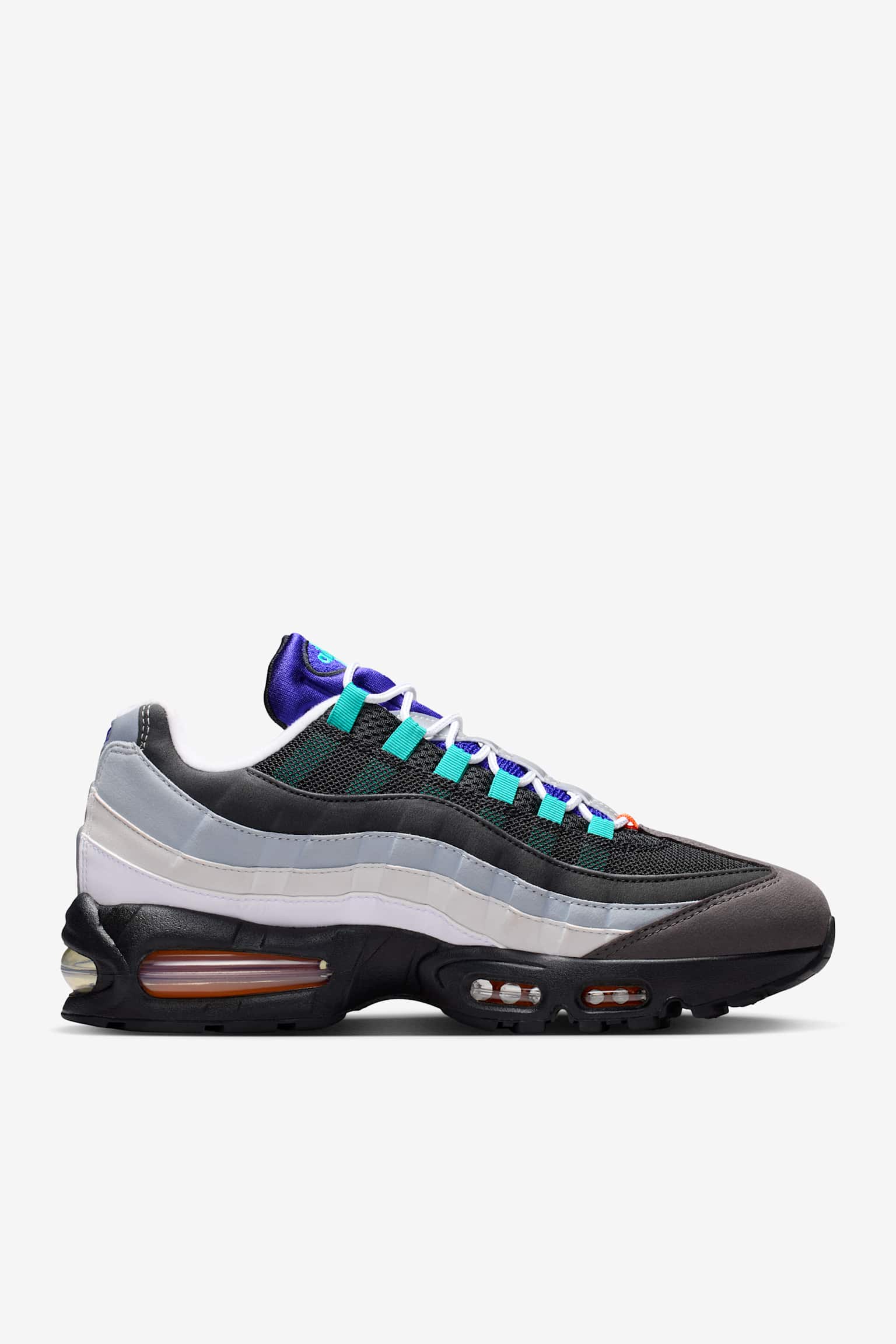 Nike Air Max 95 Big Bubble Premium - Μαύρο/Λευκό/Volt - 4