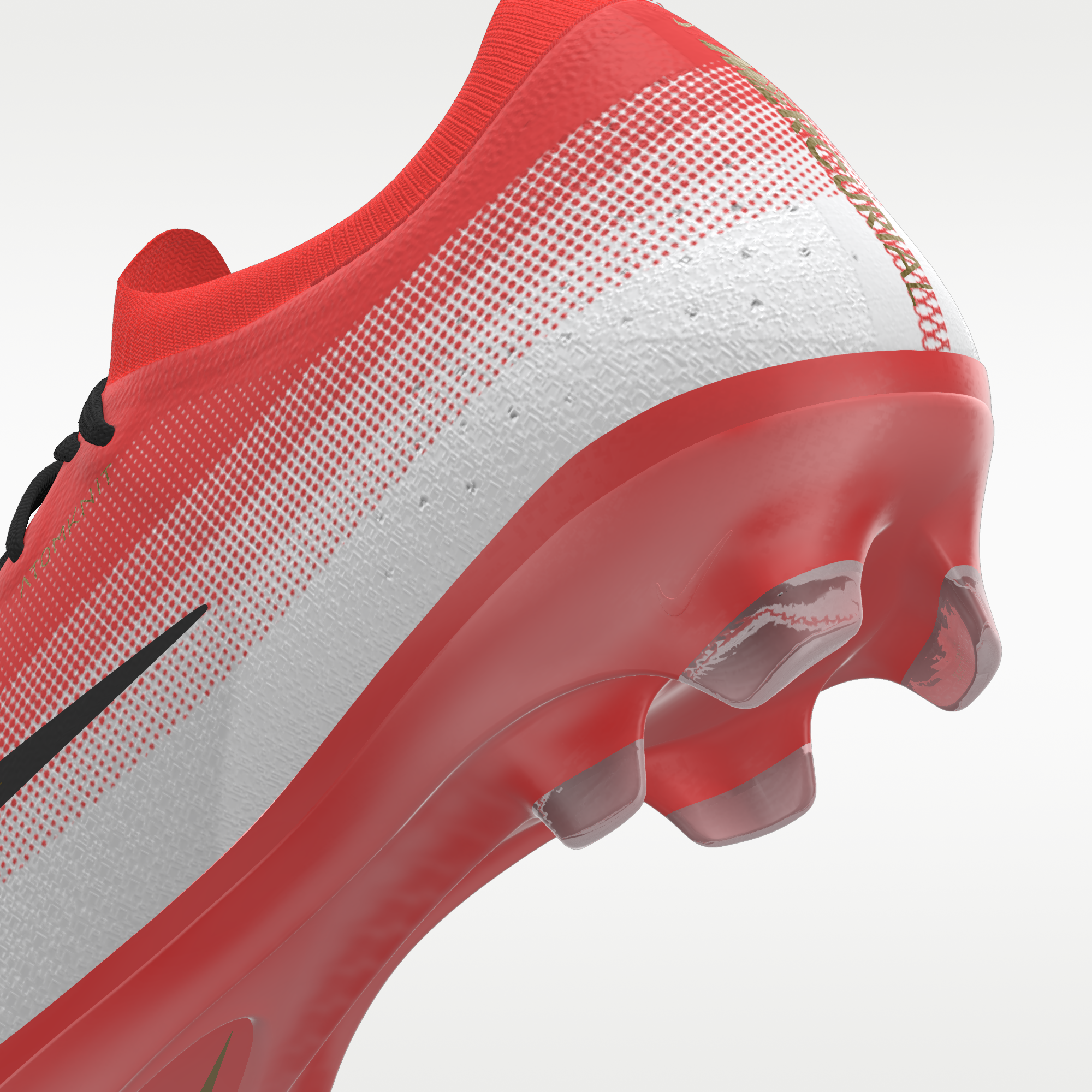 Nike Mercurial Vapor 17 Elite By You - Bright Crimson/Λευκό (3389900446) - 10