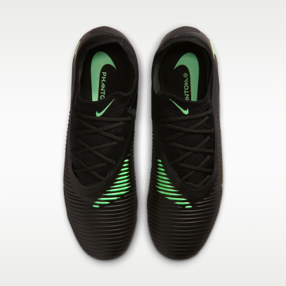 Nike Phantom 6 Low Pro - Μαύρο/Μαύρο/Illusion Green (HQ2317-001) - 4