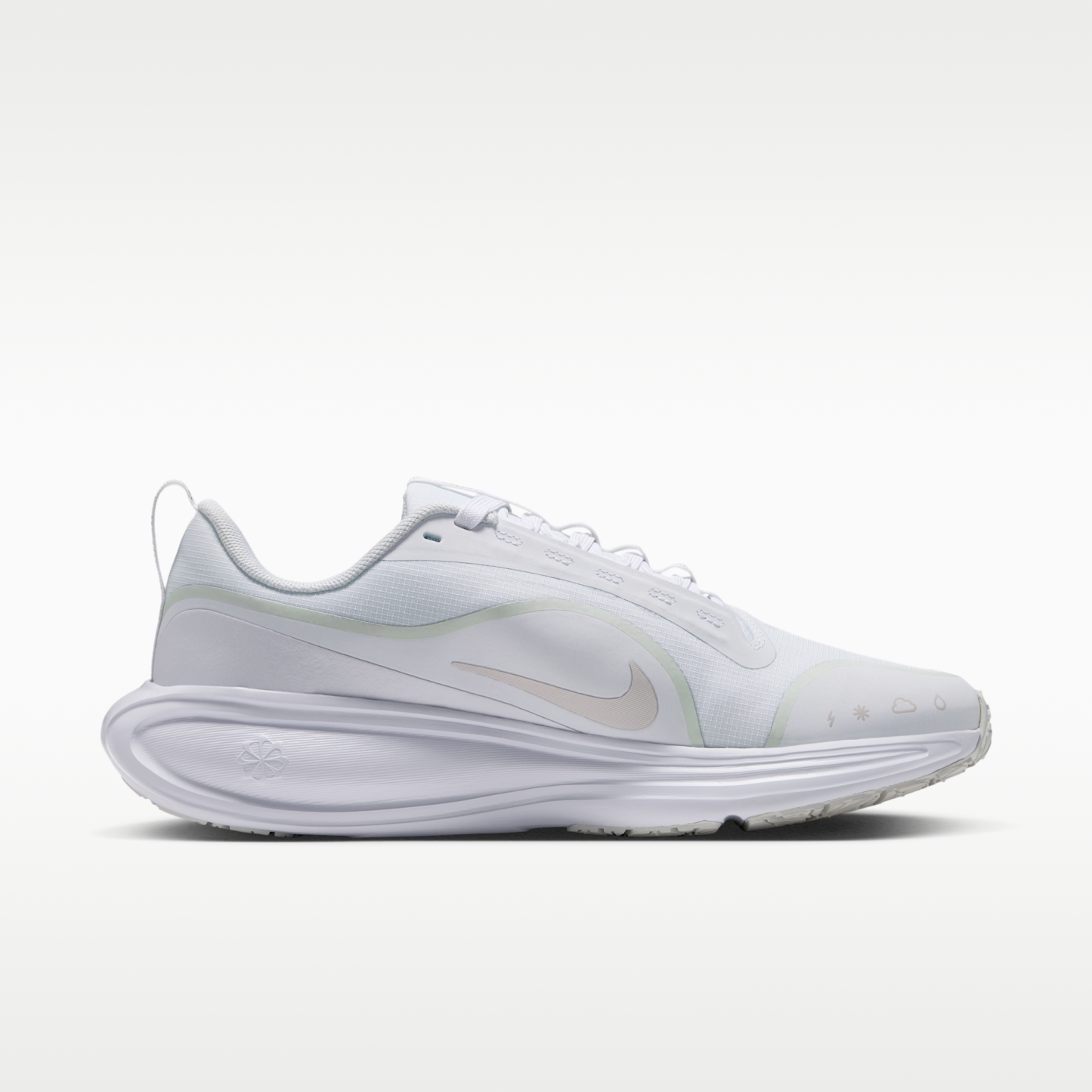 Nike Revolution 8 Utility - Λευκό/Off White/Μαύρο/Platinum Tint - 3