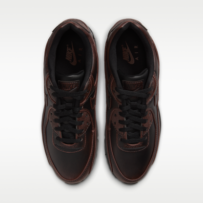 Nike Air Max 90 Premium - Μαύρο/Cinnamon/Μαύρο - 4