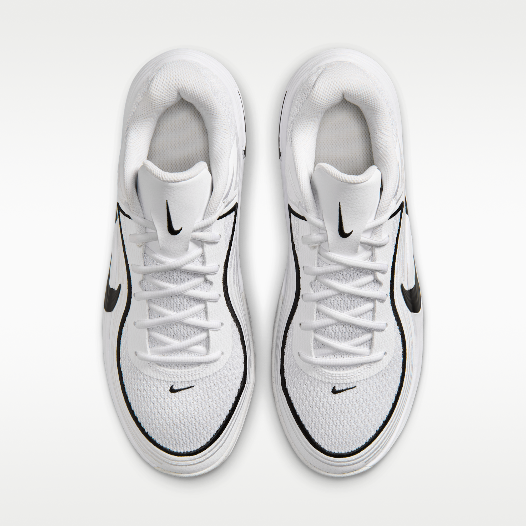 Nike Precision 8 Low - Λευκό/Μαύρο/Μαύρο - 4
