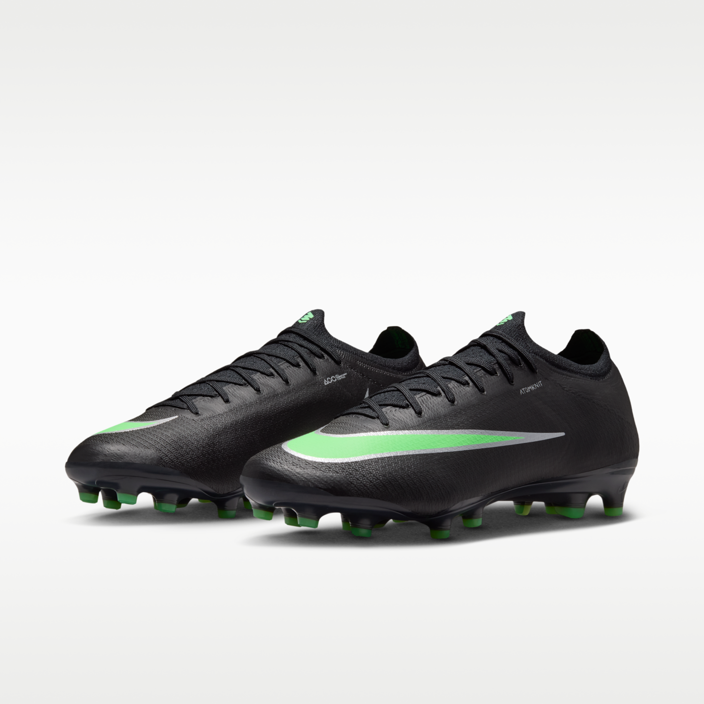 Nike Mercurial Vapor 17 Elite - Μαύρο/Μαύρο/Illusion Green (IO4252-001) - 5