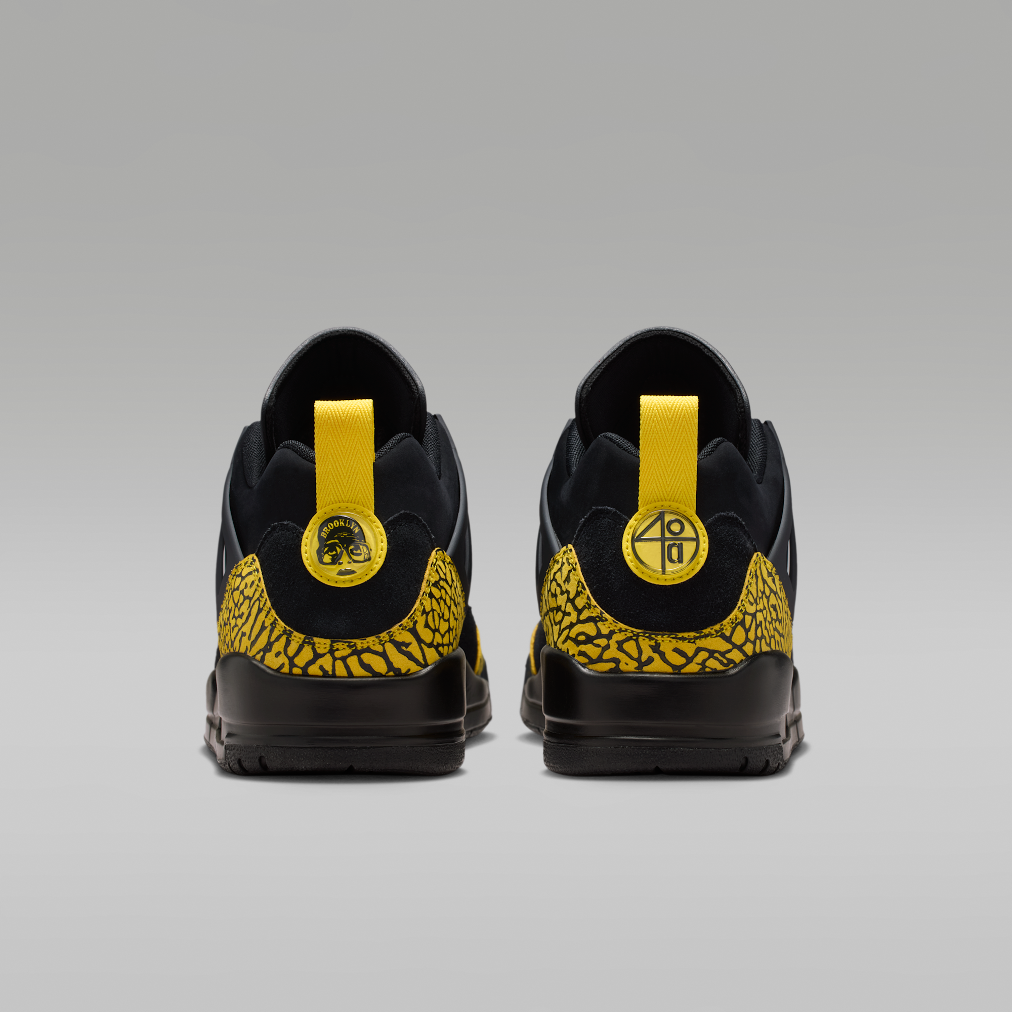 Jordan Spizike Low - Μαύρο/Speed Yellow/Speed Yellow/Μαύρο - 6
