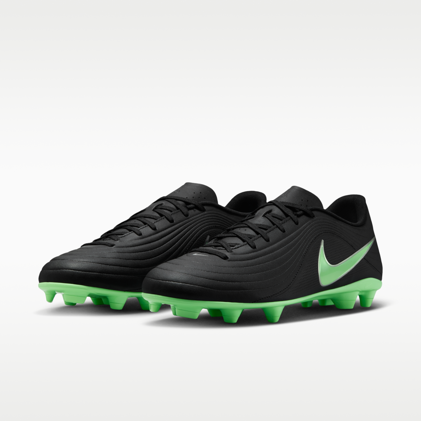 Nike Tiempo Maestro Club - Μαύρο/Μαύρο/Illusion Green (IB1602-001) - 5