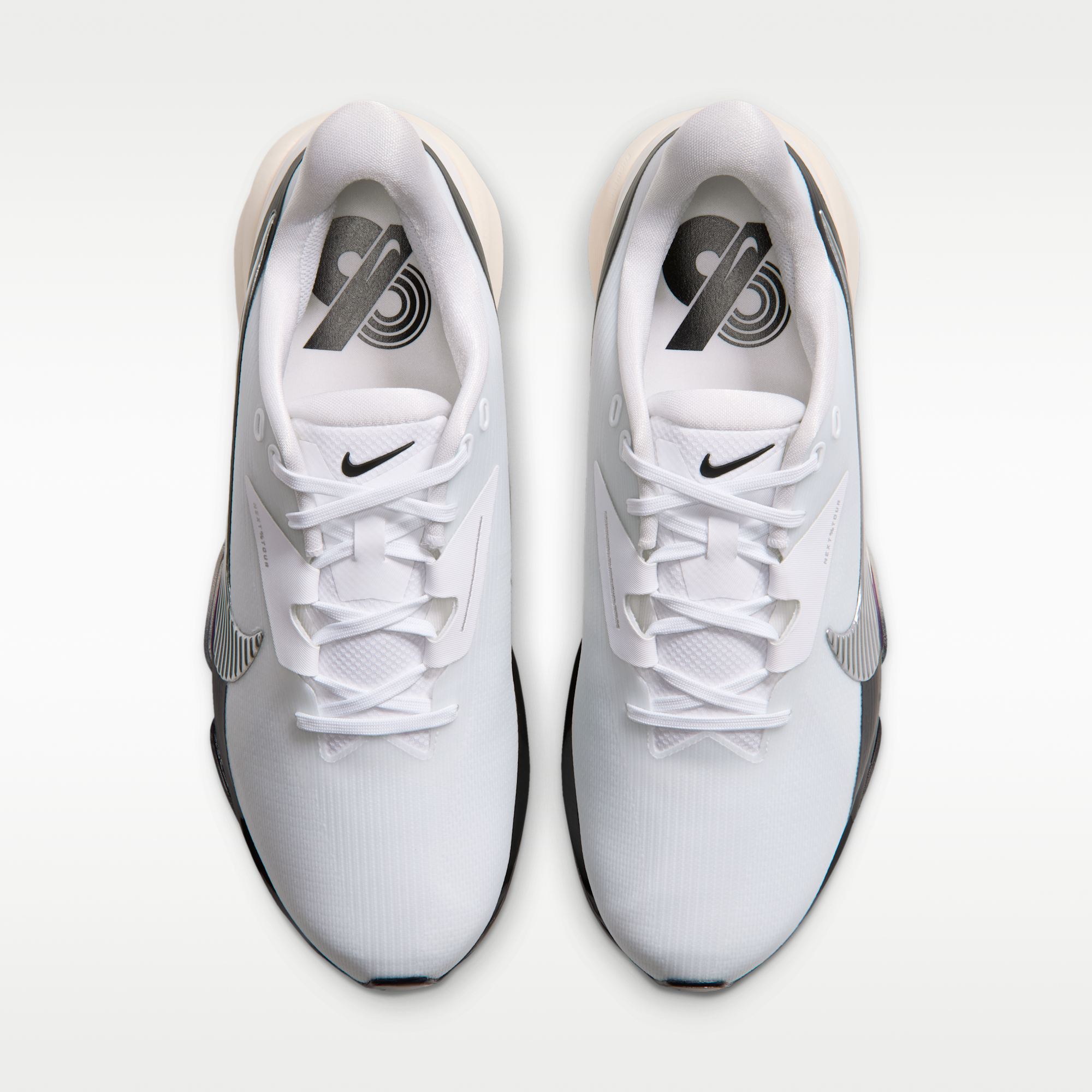 Nike NEXT% TOUR 3 - Λευκό/Action Grape/Μαύρο/Metallic Silver - 4