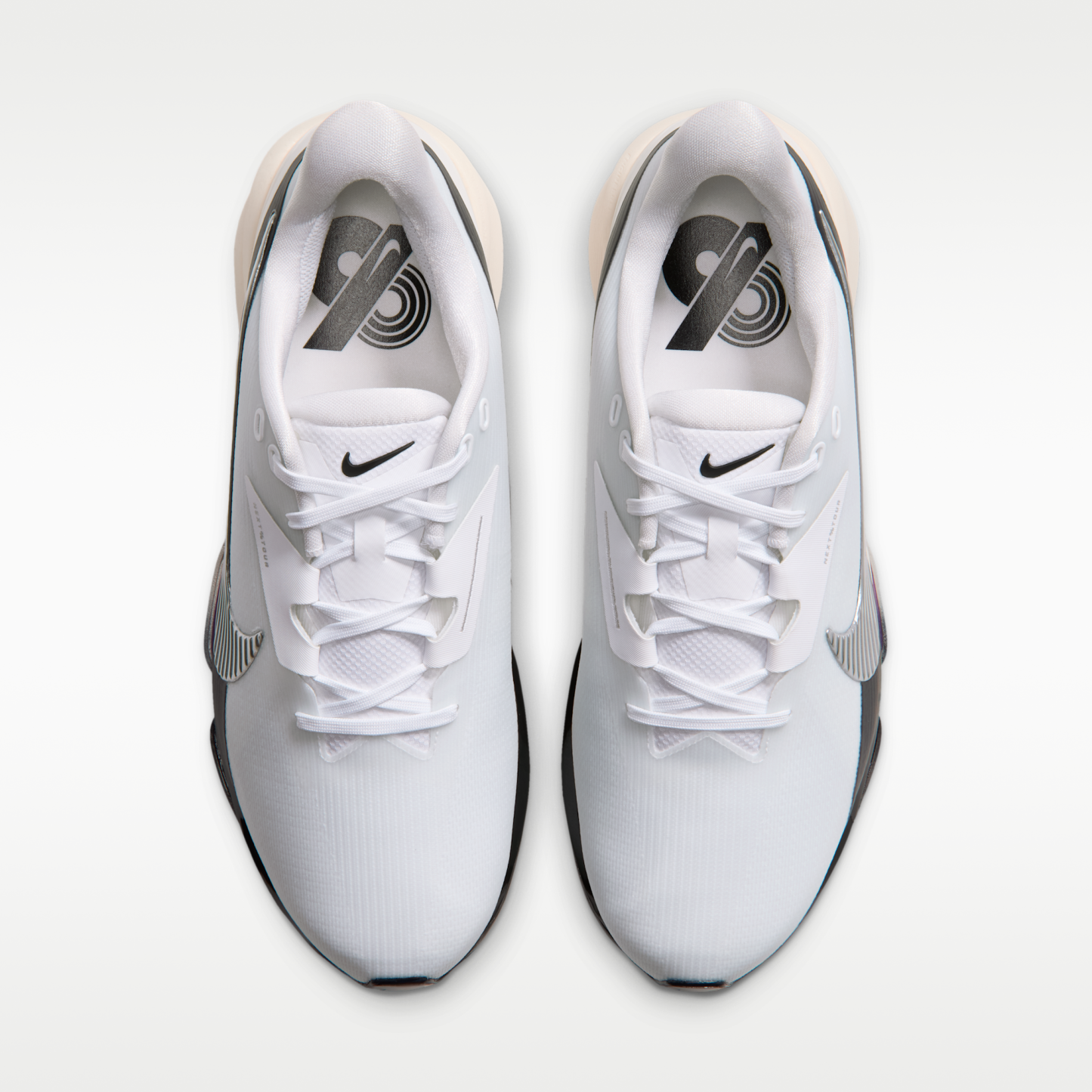 Nike NEXT% TOUR 3 - Λευκό/Action Grape/Μαύρο/Metallic Silver - 4