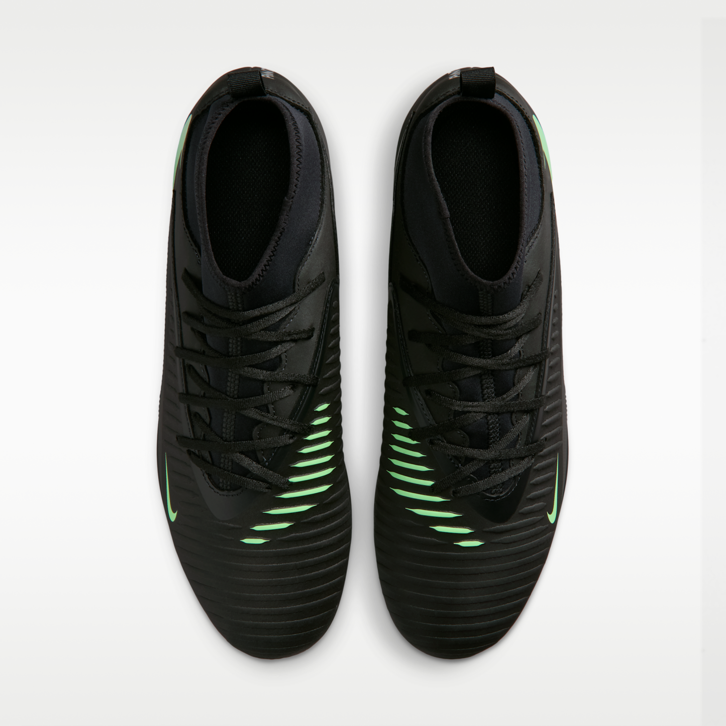 Nike Phantom 6 High Club - Μαύρο/Μαύρο/Illusion Green (HQ2275-001) - 4