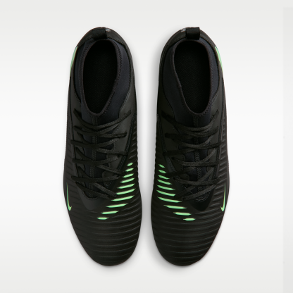Nike Phantom 6 High Club - Μαύρο/Μαύρο/Illusion Green (HQ2275-001) - 4