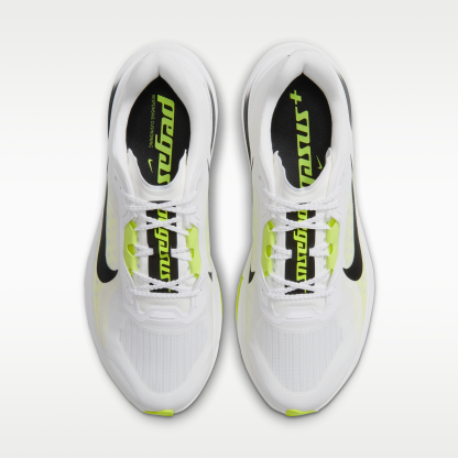 Nike Pegasus Plus 2 - Λευκό/Lemon Venom/Μαύρο - 4