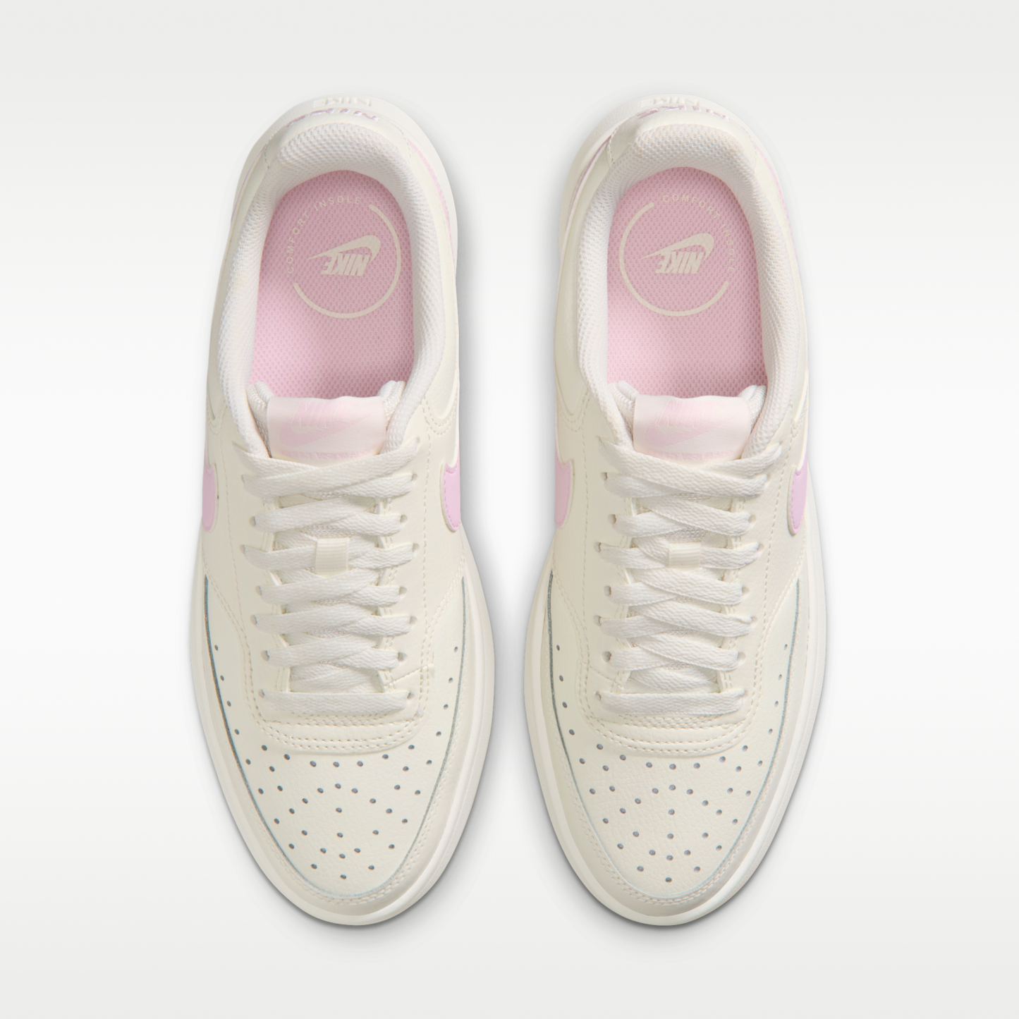Nike Court Vision Alta - Sail/Pink Foam - 4