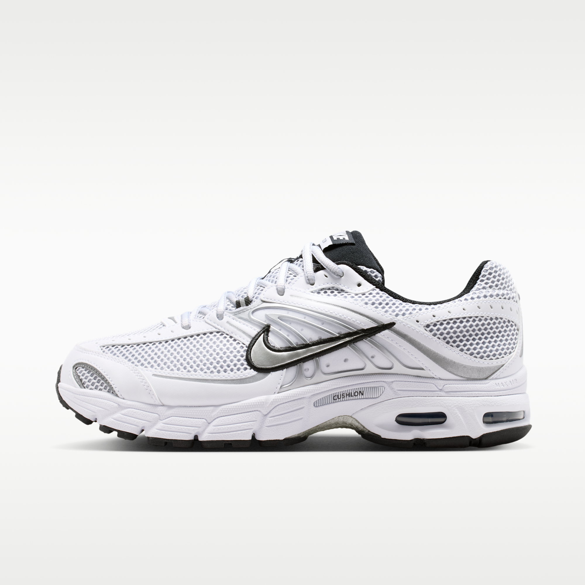 Nike Air Max Moto 2K - Λευκό/Μαύρο/Wolf Grey/Metallic Silver - 1