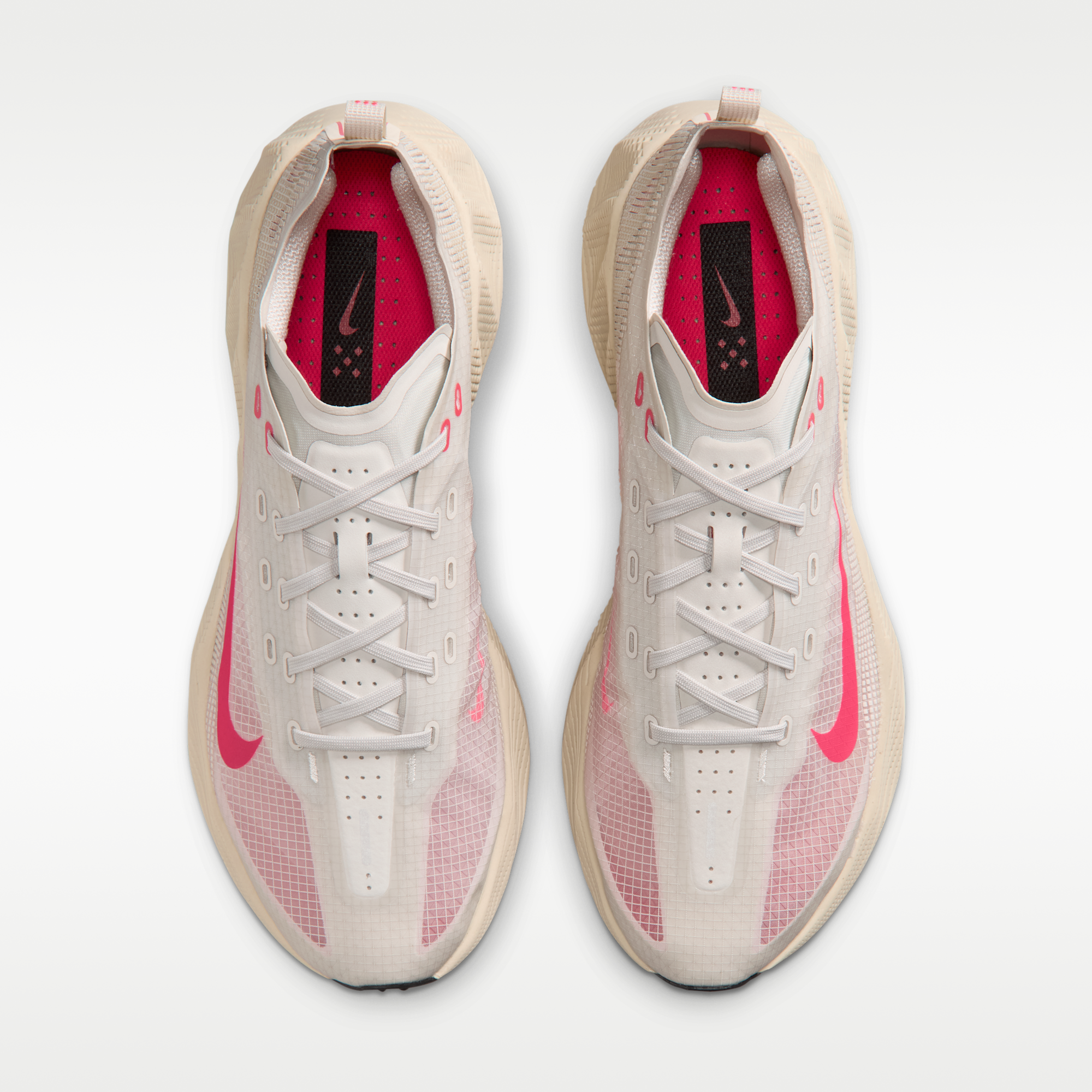 Nike Ava X - Light Bone/Μαύρο/Light Khaki/Siren Red - 4