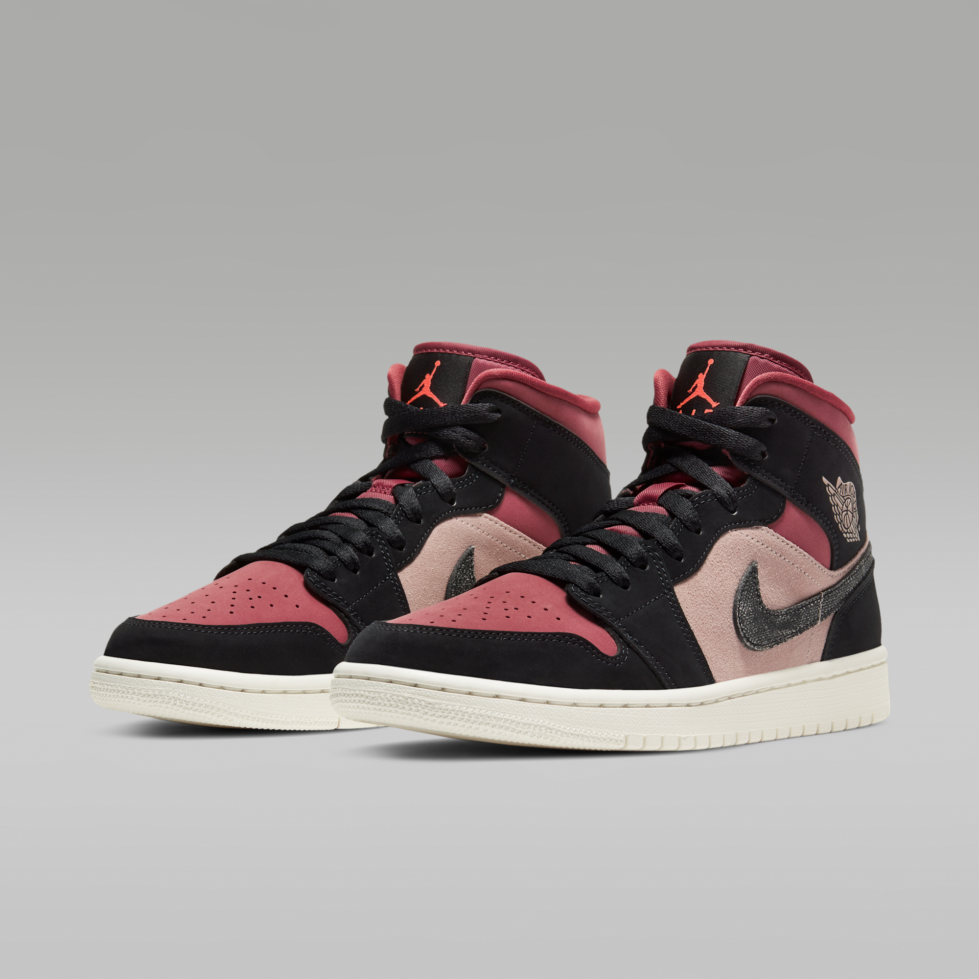 Air Jordan 1 Mid - Particle Beige/Canyon Rust/Sail/Μαύρο - 5