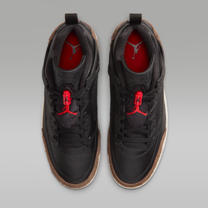 Jordan Spizike Low - Μαύρο/Palomino/Phantom/University Red - 4
