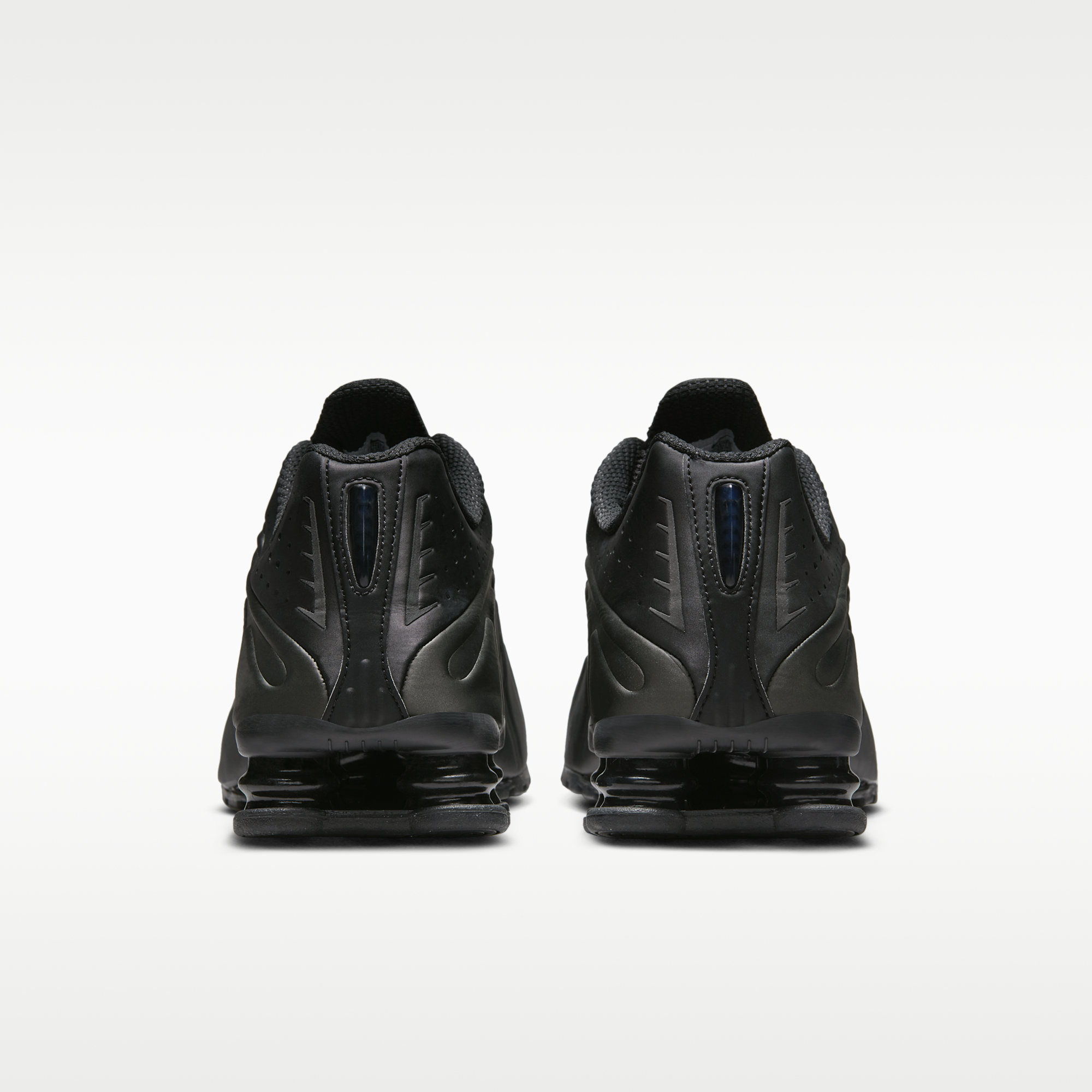 Nike Shox R4 - Μαύρο/Μαύρο/Bright Crimson/Μαύρο - 6