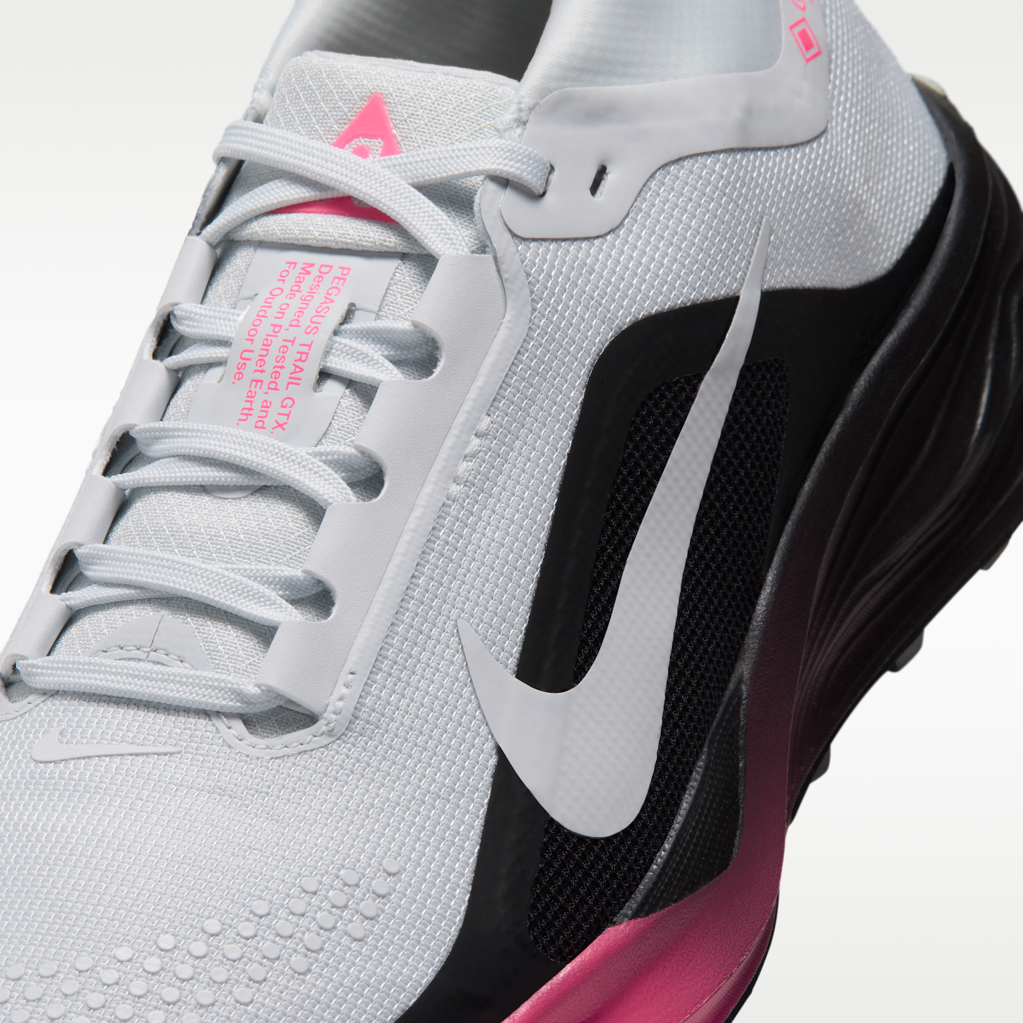 ACG Pegasus Trail GORE-TEX - Pure Platinum/Μαύρο/Hyper Pink/Pure Platinum - 7