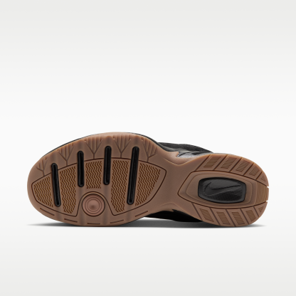 Nike Air Monarch IV - Μαύρο/Gum Medium Brown/Μαύρο - 2