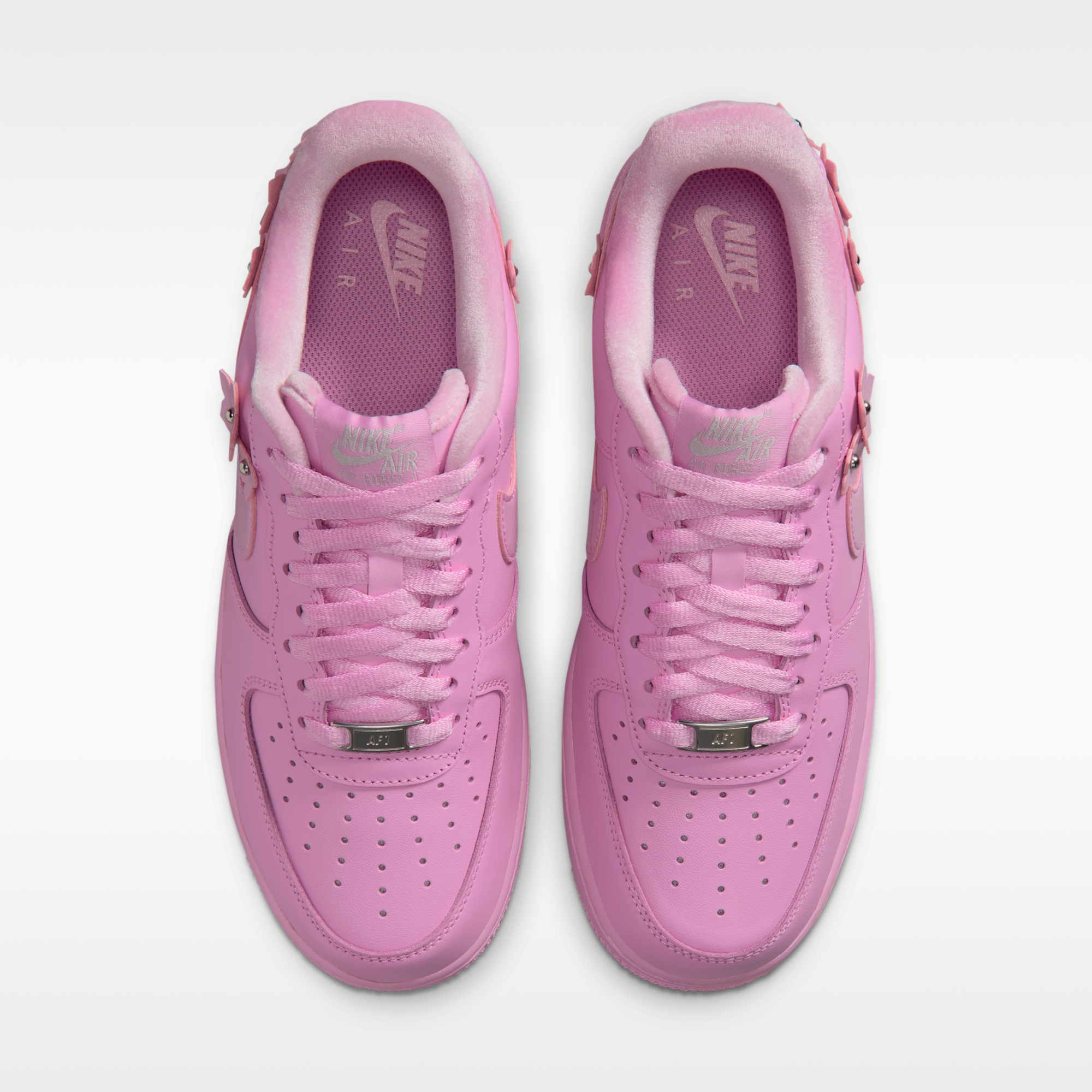 Nike Air Force 1 '07 "Florette" - Pink Rise/Pink Foam/Metallic Silver/Pink Rise - 4