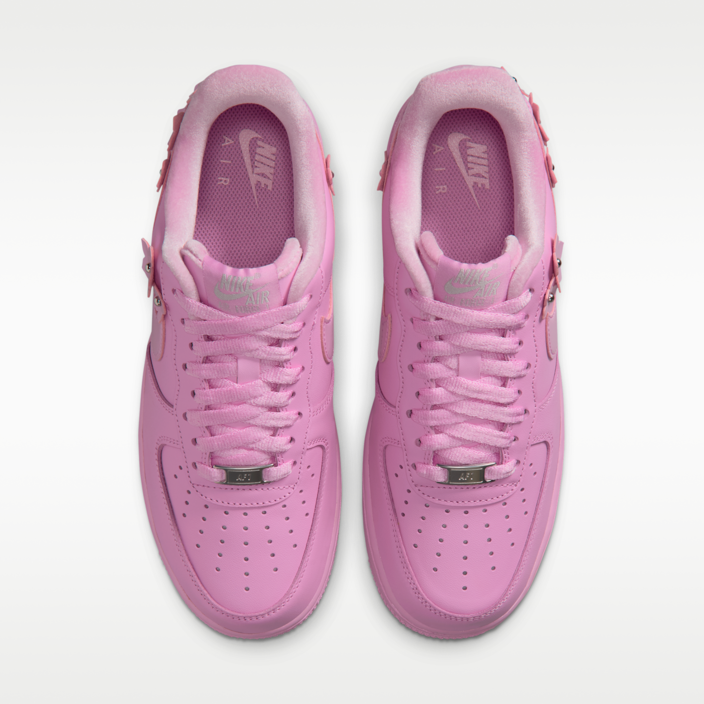 Nike Air Force 1 '07 "Florette" - Pink Rise/Pink Foam/Metallic Silver/Pink Rise - 4