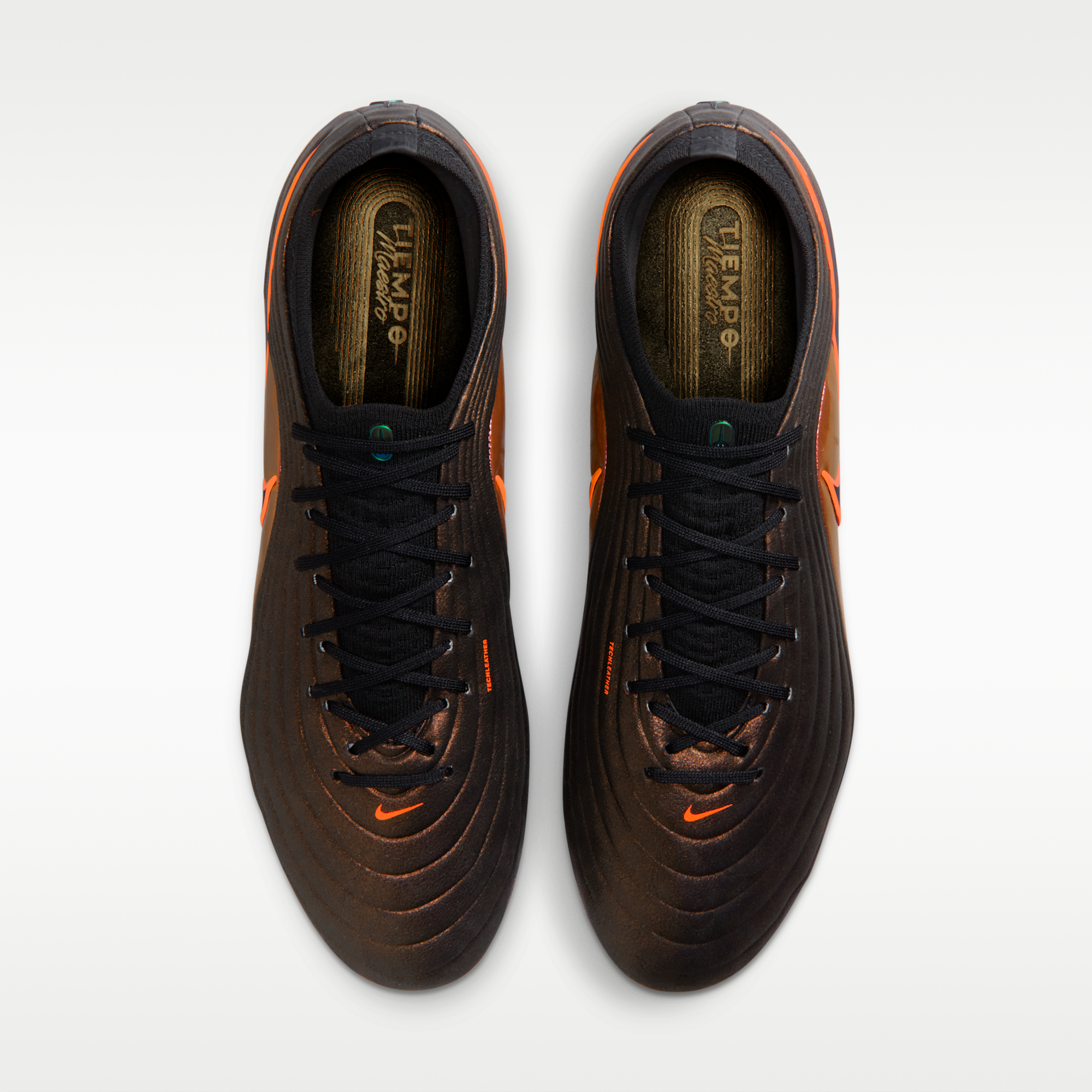 Nike Tiempo Maestro Elite LV8 - Μαύρο/Hyper Crimson/Laser Orange - 4