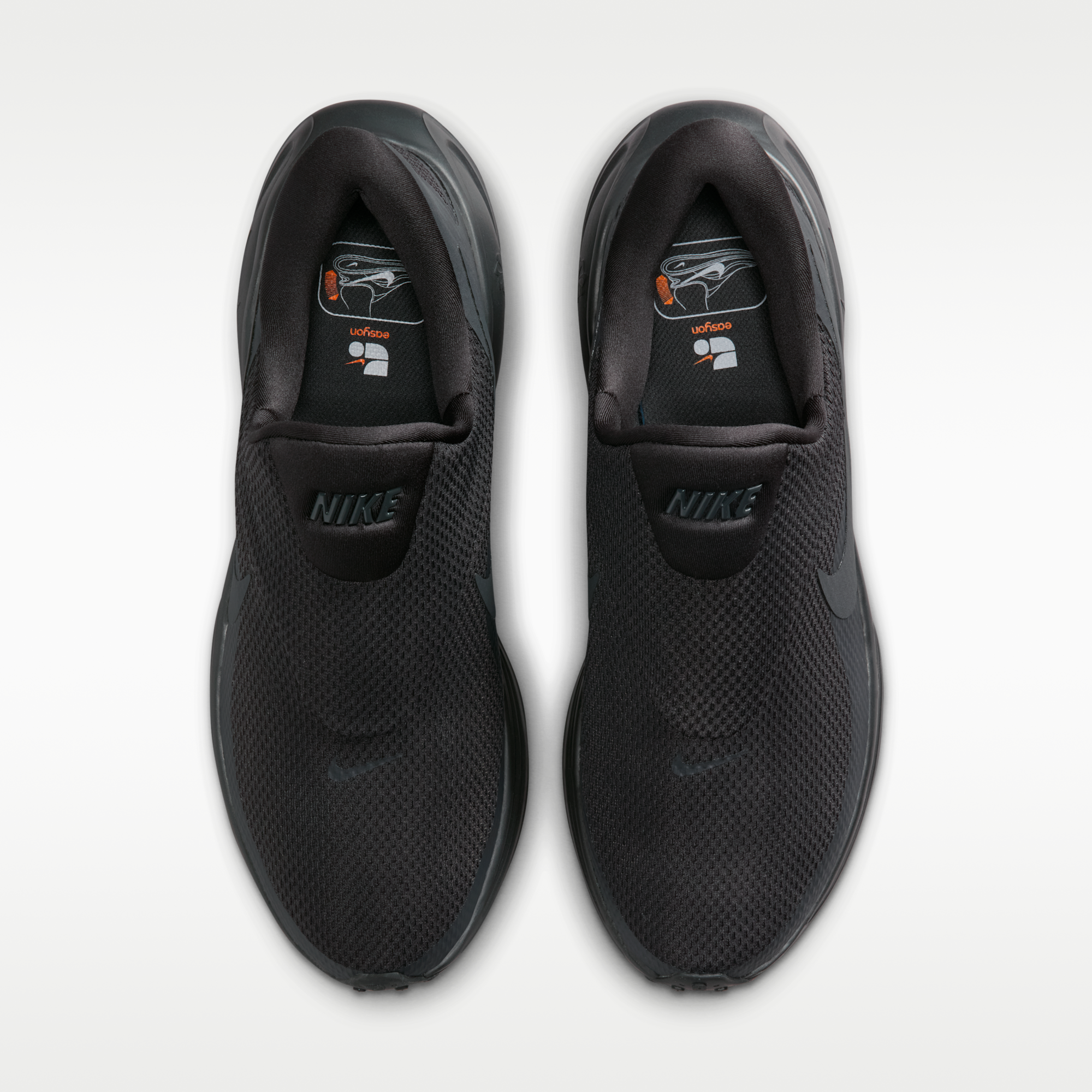 Nike Revolution 8 EasyOn - Anthracite/Μαύρο/Anthracite - 4