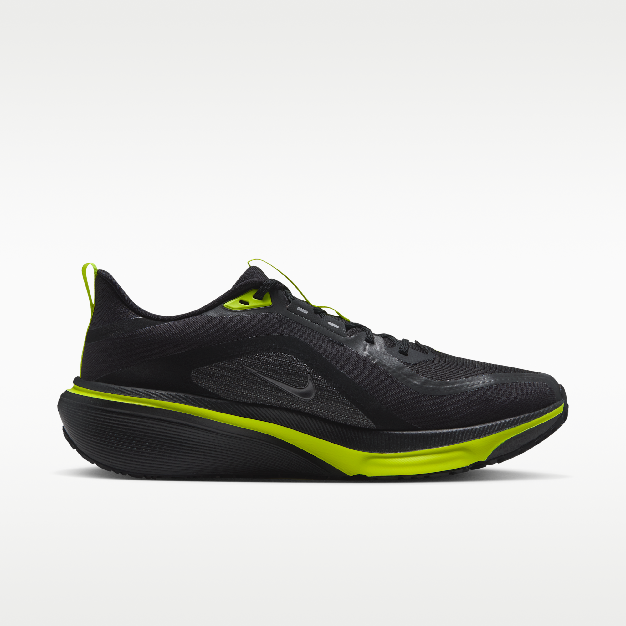Nike Pegasus 42 GORE-TEX - Μαύρο/Lemon Venom/Metallic Dark Grey - 3