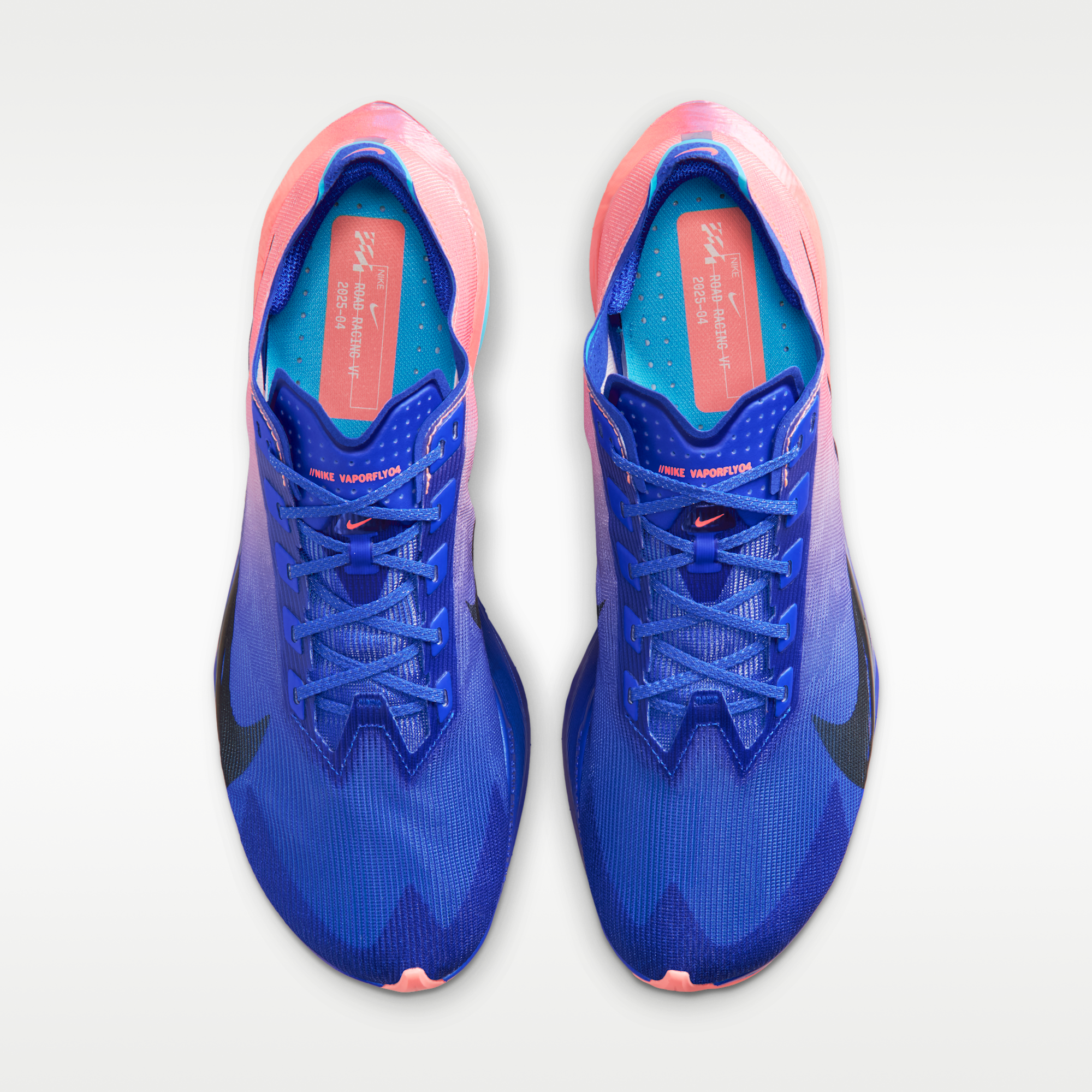 Nike Vaporfly 4 - Racer Blue/Blue Lightning/Atomic Pink/Λευκό - 4