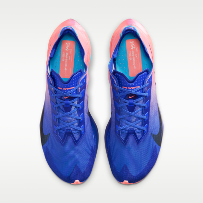 Nike Vaporfly 4 - Racer Blue/Blue Lightning/Atomic Pink/Λευκό - 4
